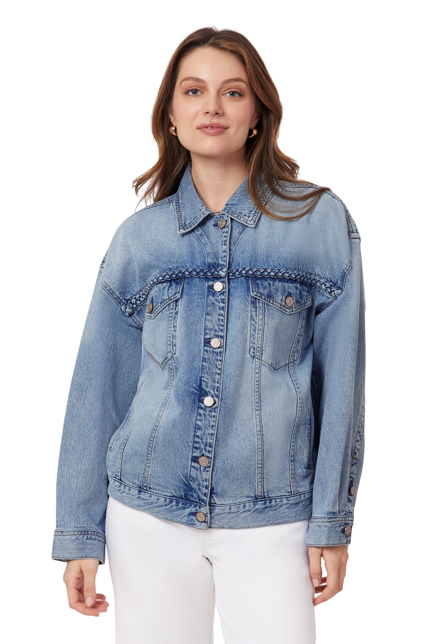 DENIM TRUCKER JACKET YOUNG HEARTS 1