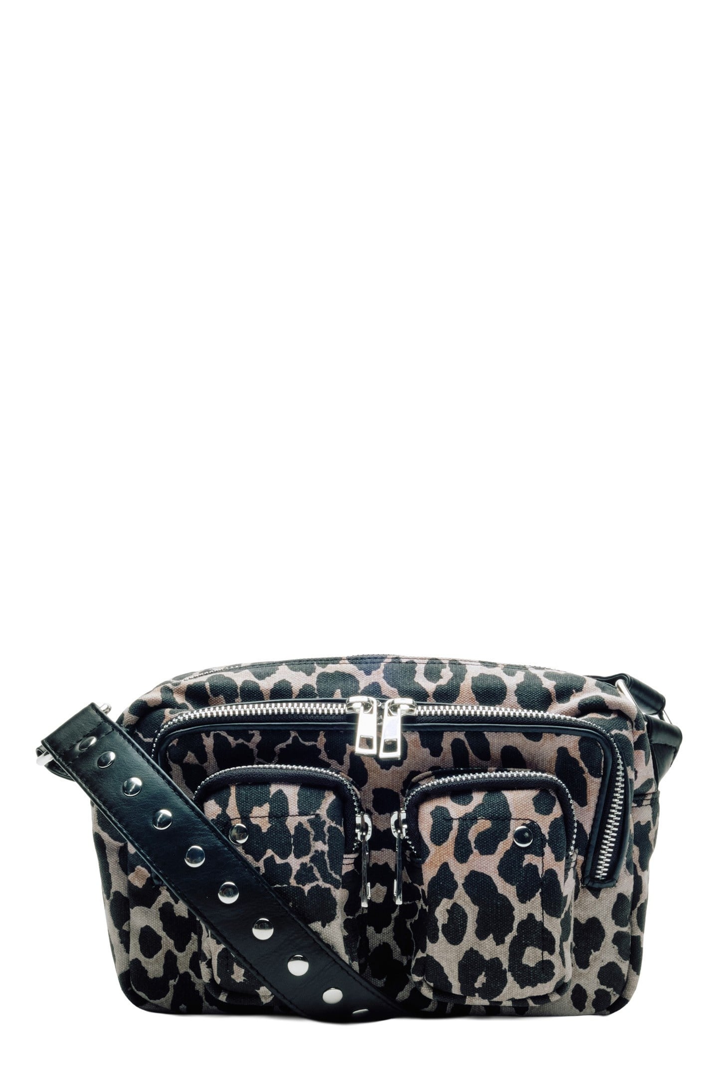 Núnoo Ellie Recycled Canvas Dots Maat: OS | Tassen Outlet | Dames | Zwart