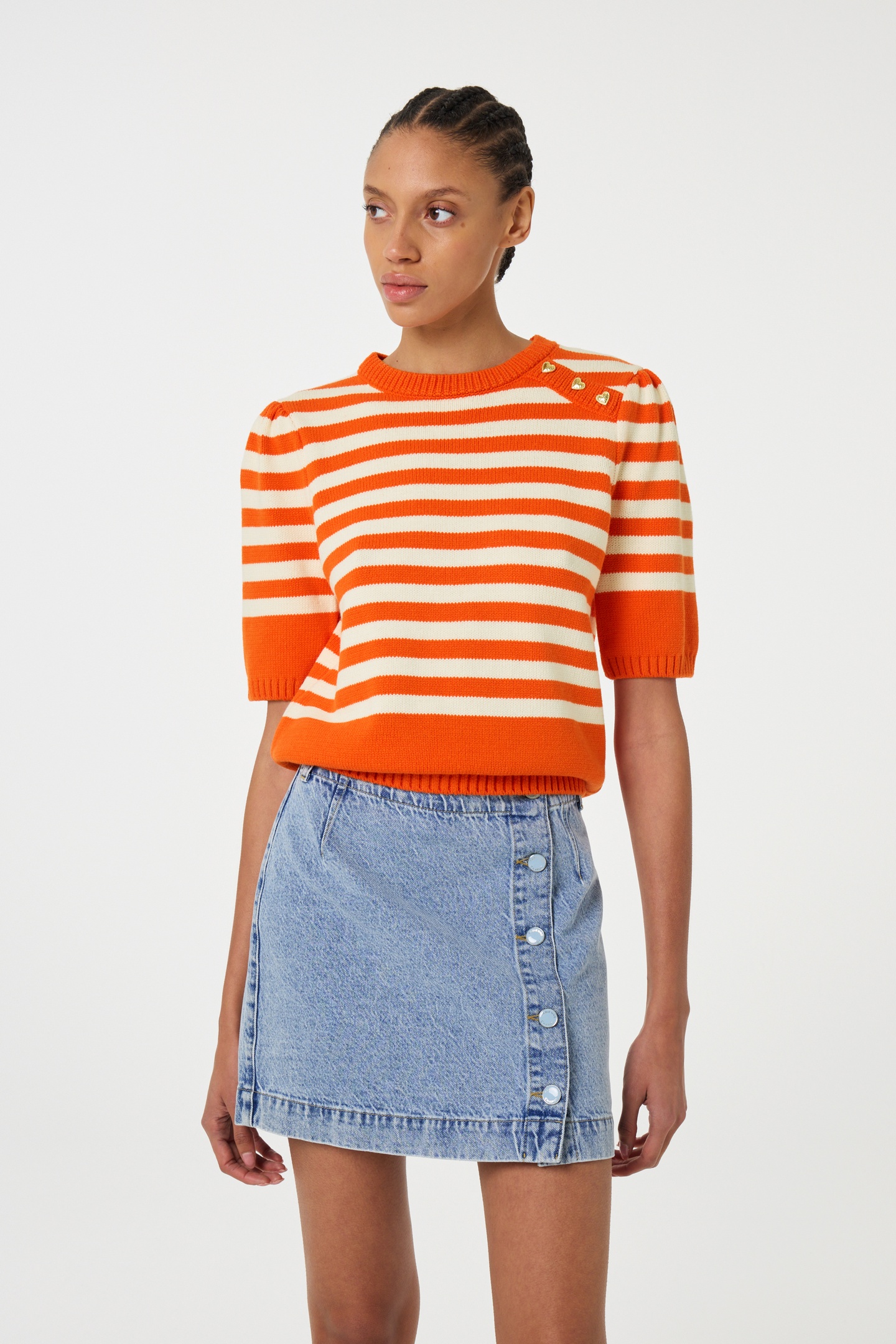 STINE PULLOVER TANGERINE 2