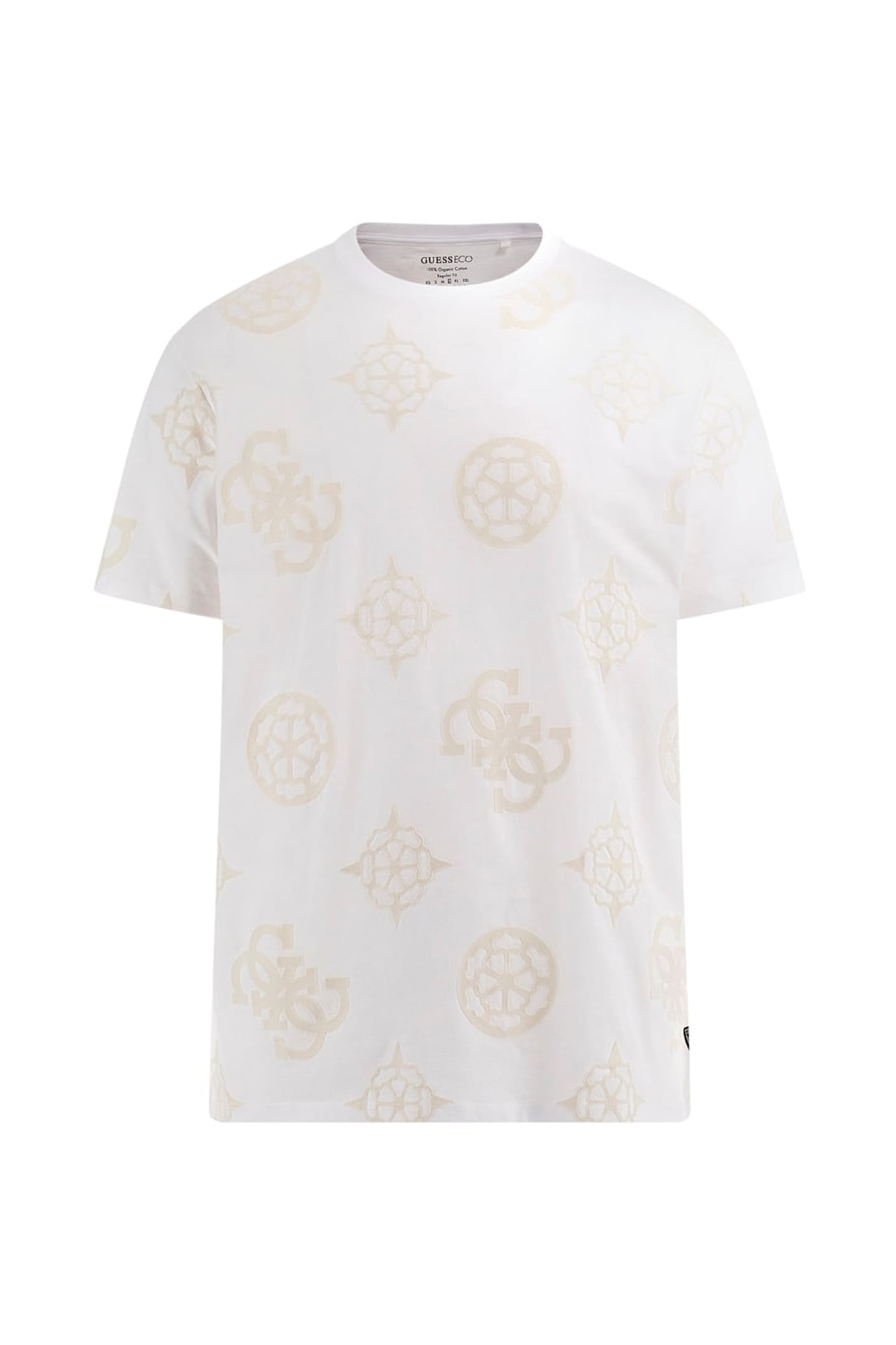 GUESS ECO SS BSC GUESS PEONY P PURE WHITE 6