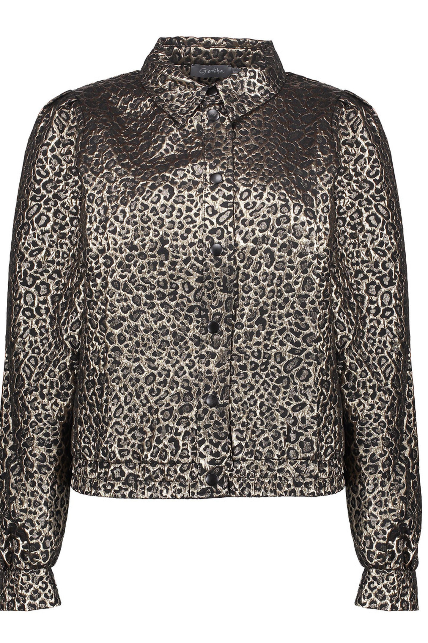 Geisha Jacket Animal Gold/black Maat: 3XL | Korte Jassen Outlet | Dames | Zwart