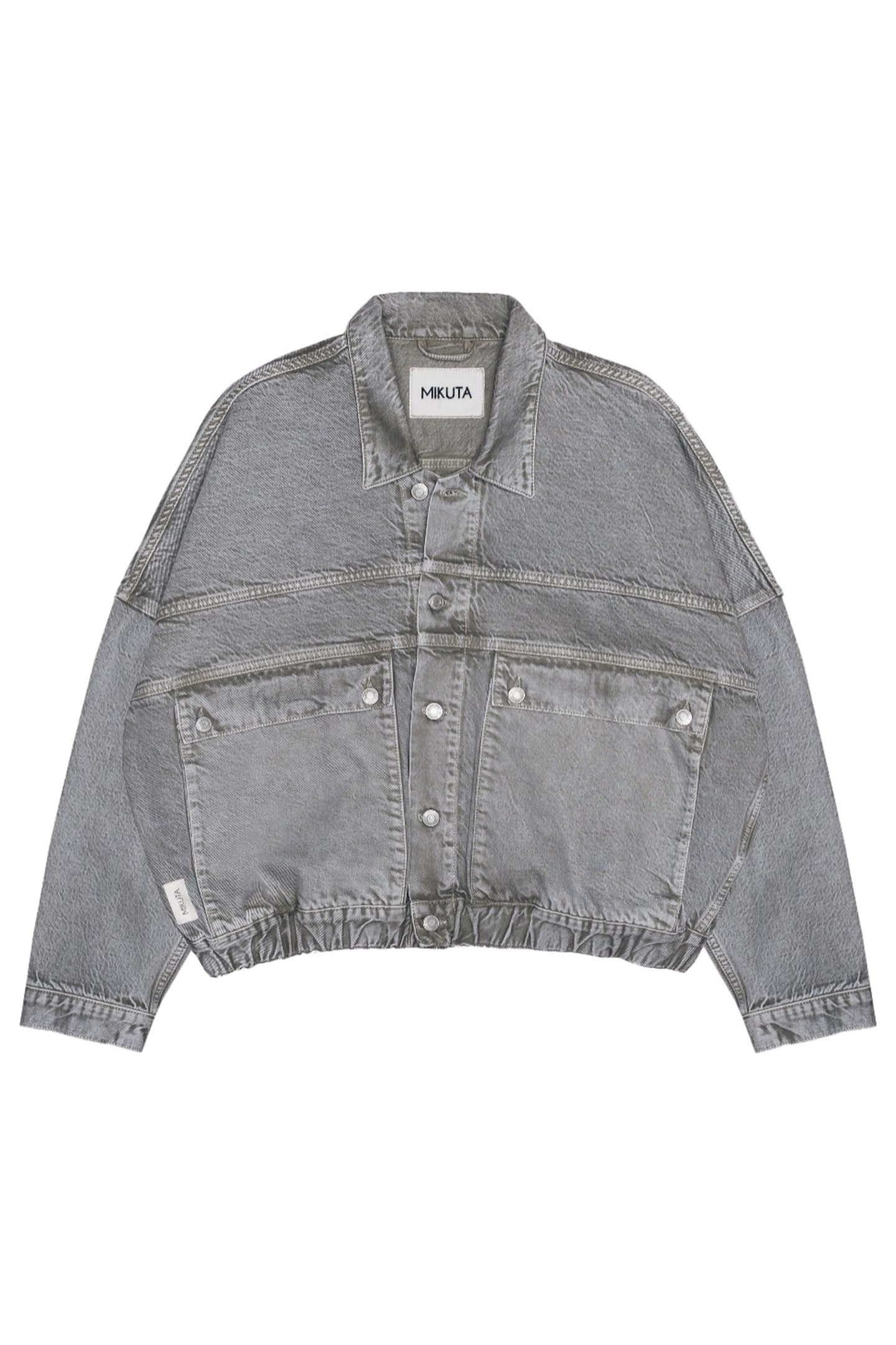 THE KHAKI FADED DENIM JACKET KHAKI 3