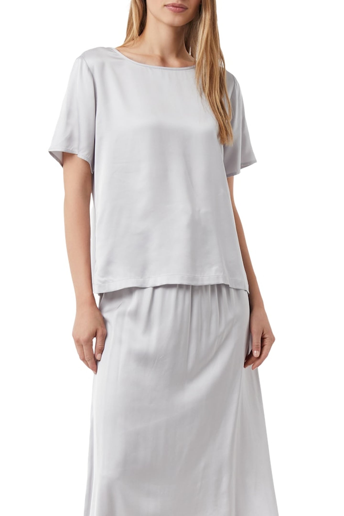 Comma Blouses Lightgrey Maat: 46 | Blouses Outlet | Dames | Grijs