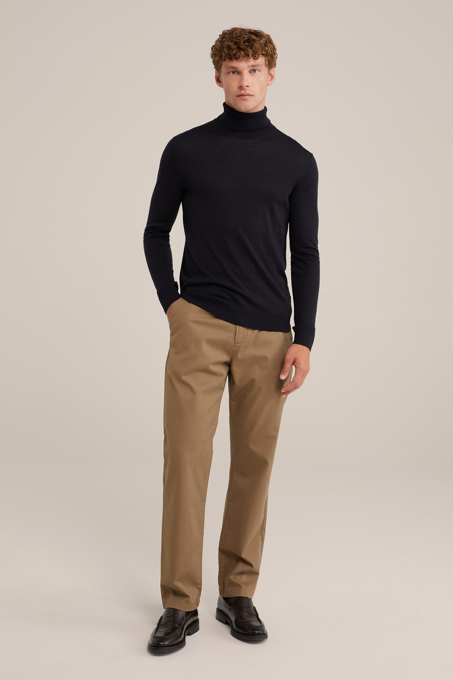 CHINO LIGHT BROWN 1