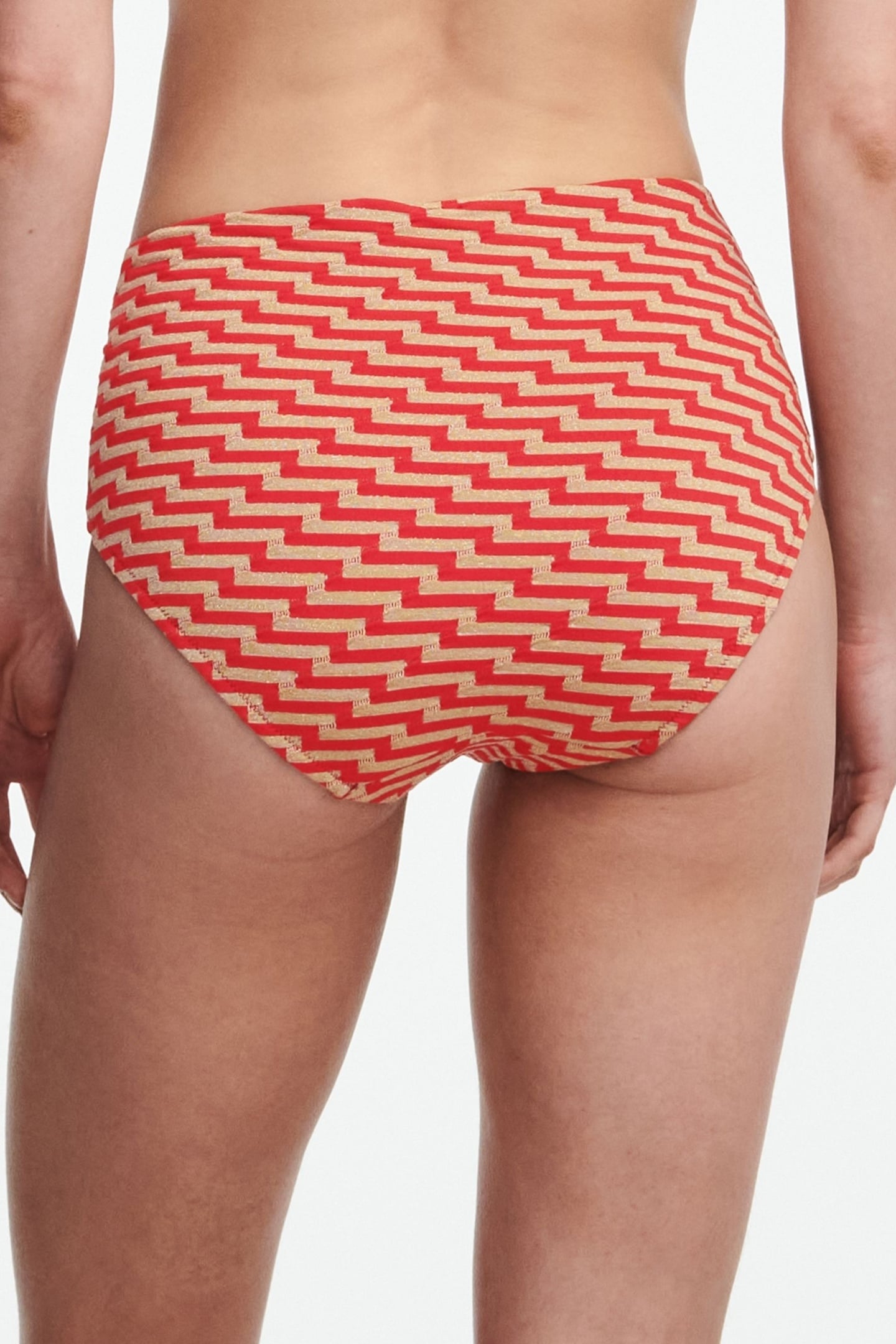 SW BO. FULL BRIEF STD HIGH W. GOLDEN RED 1