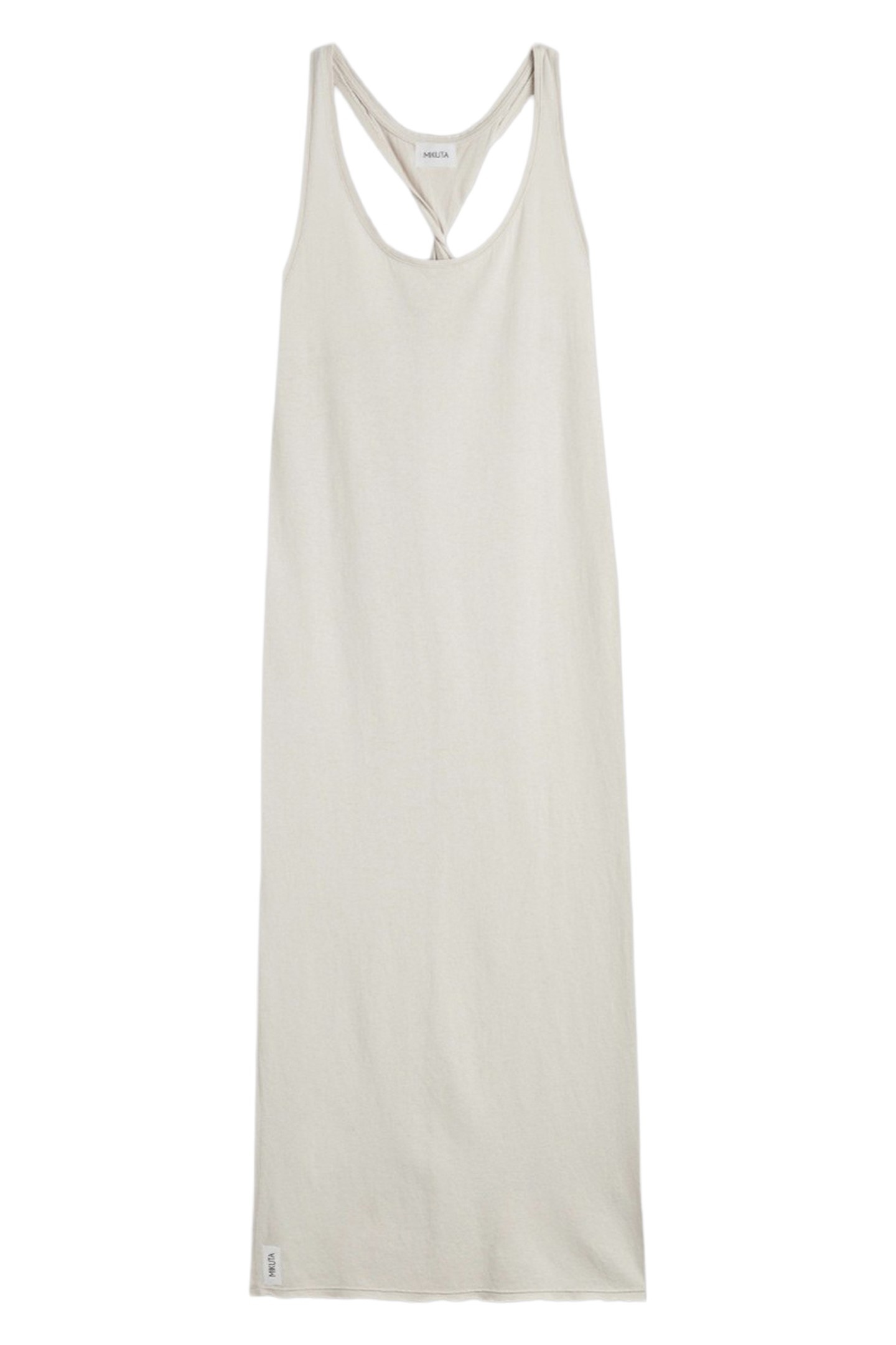 THE LIGHT TWISTED TANK DRESS WHITE 3