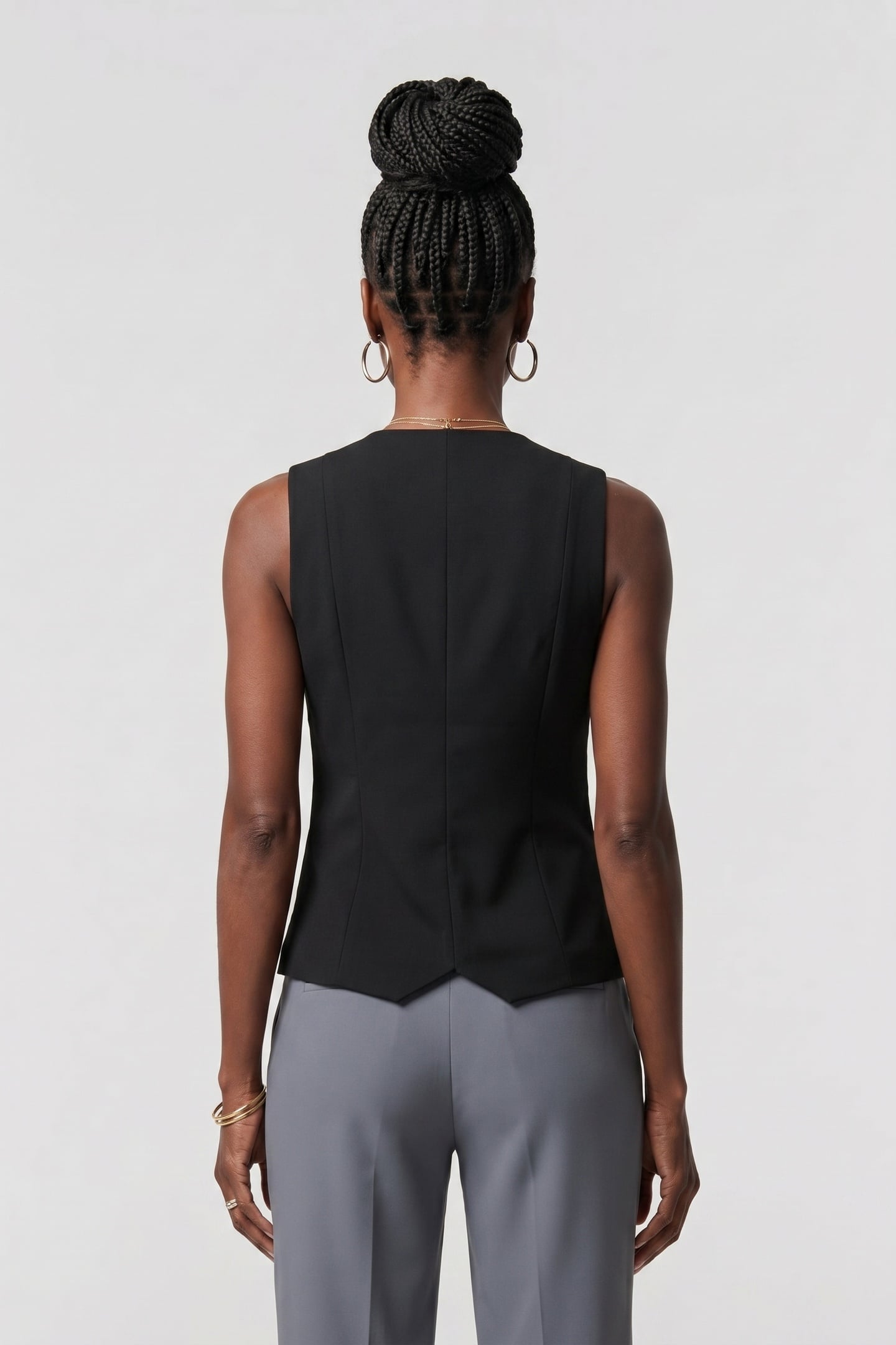MARCIE WAISTCOAT BLACK 2