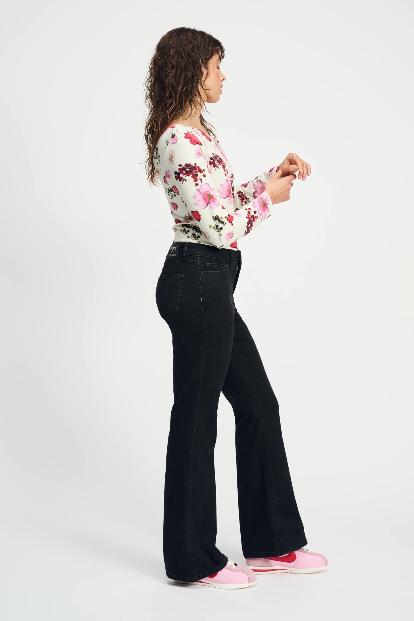 JEANS - ESMEE FLARE VINTAGE BLACK 4