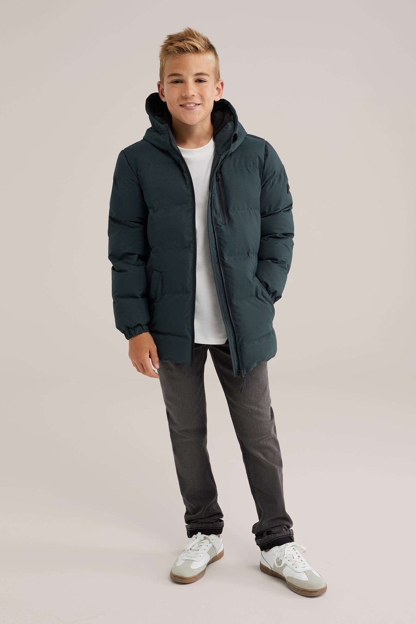 JACKET MIDLONG DARK GREEN 2