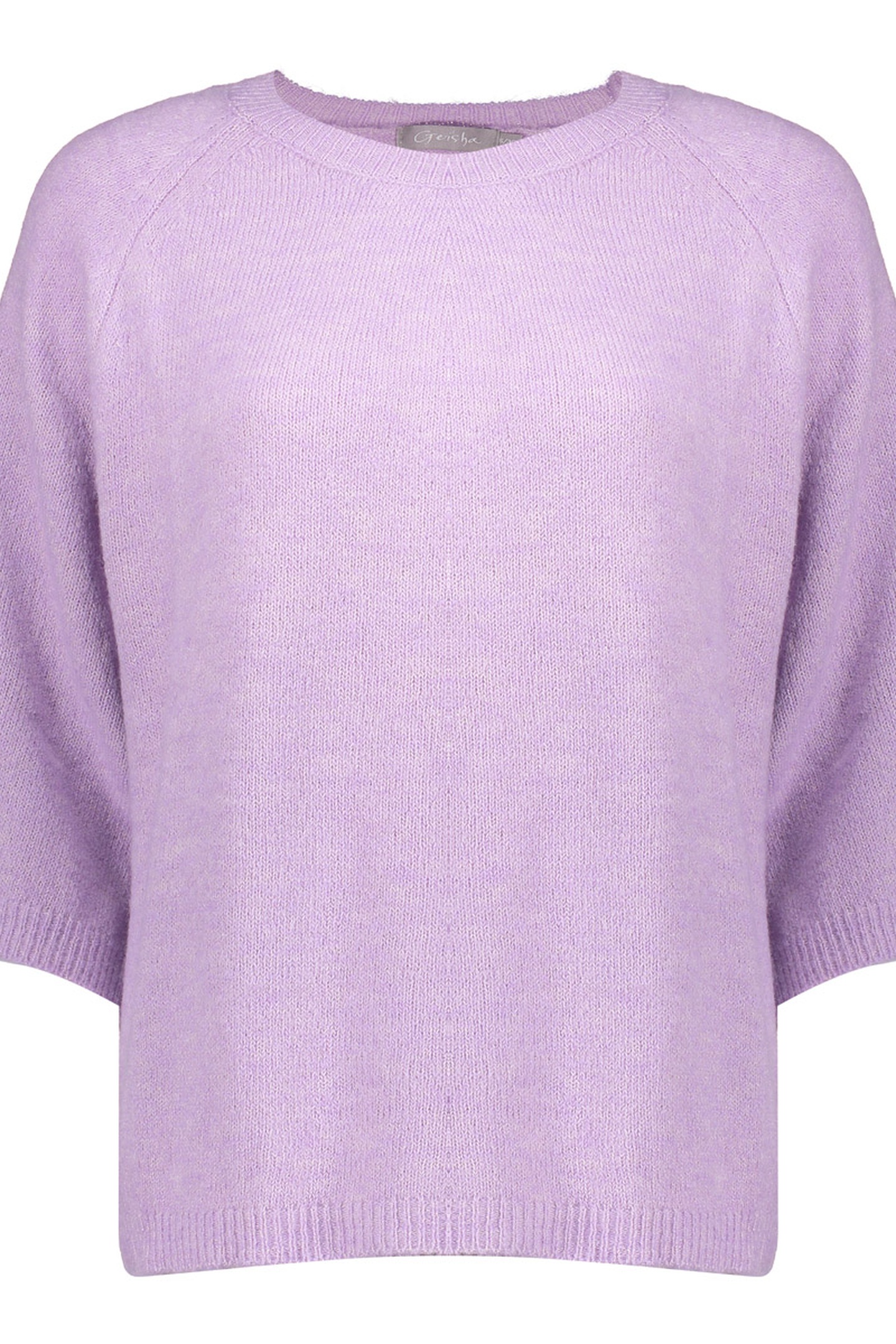 Geisha Pullover 3/4 Sleeves Lilac Maat: XL | Sweaters Outlet | Dames | Paars