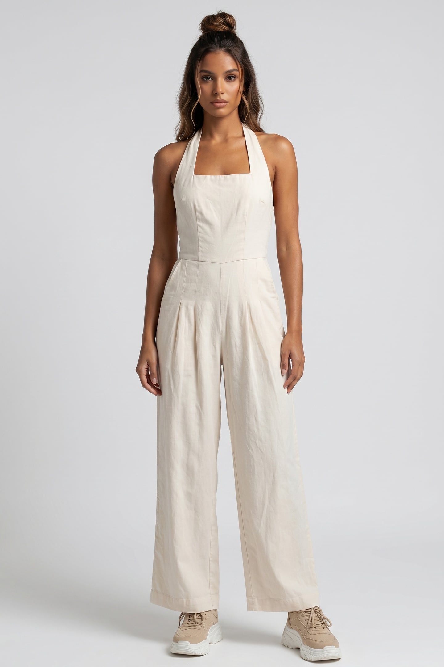 HARLEY JUMPSUIT WHITE 1