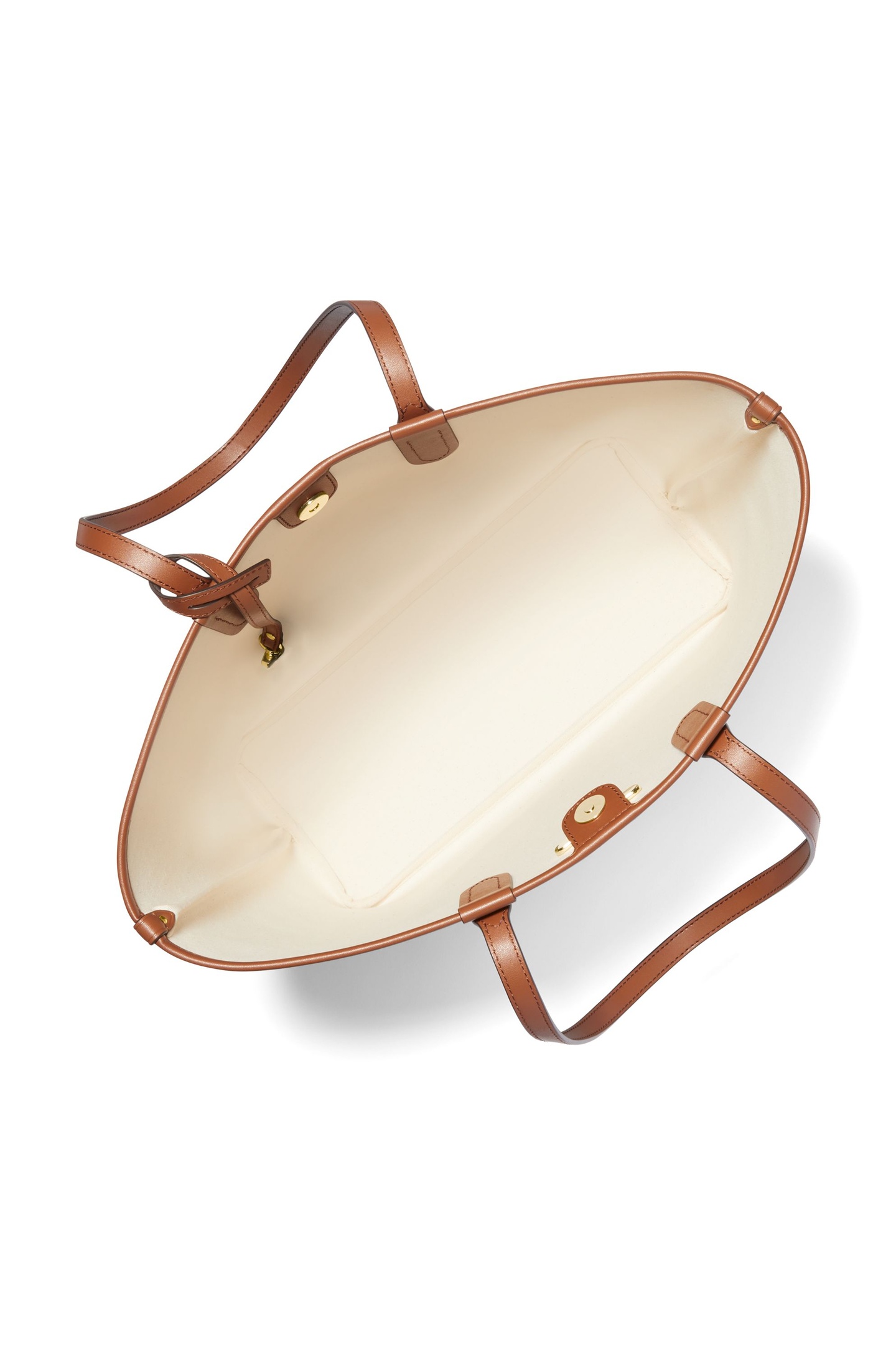 LARGE OPEN TOTE BRN/LUGGAGE 4