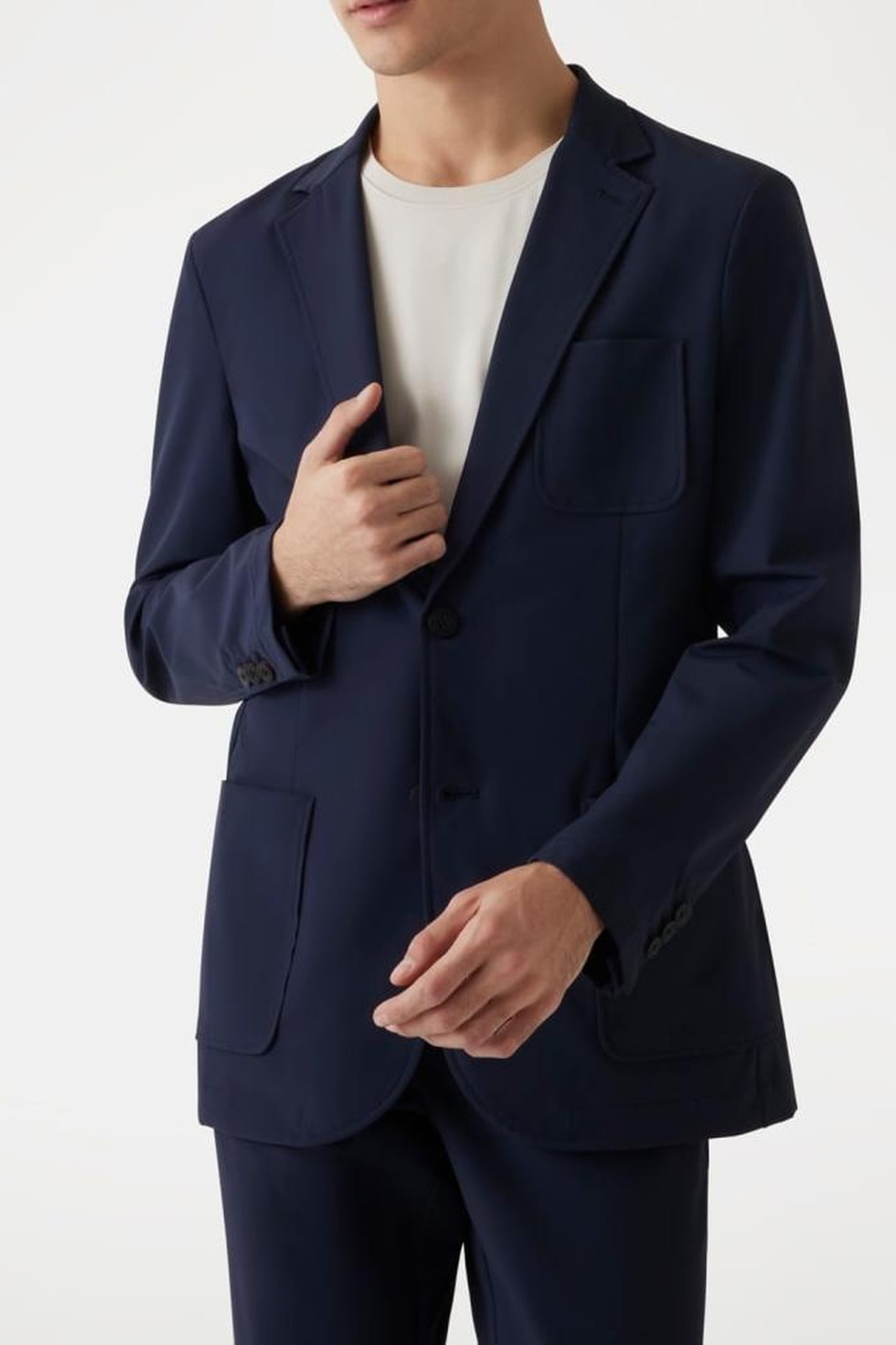 GUESS ECO TYRON BLAZER SMART BLUE 3