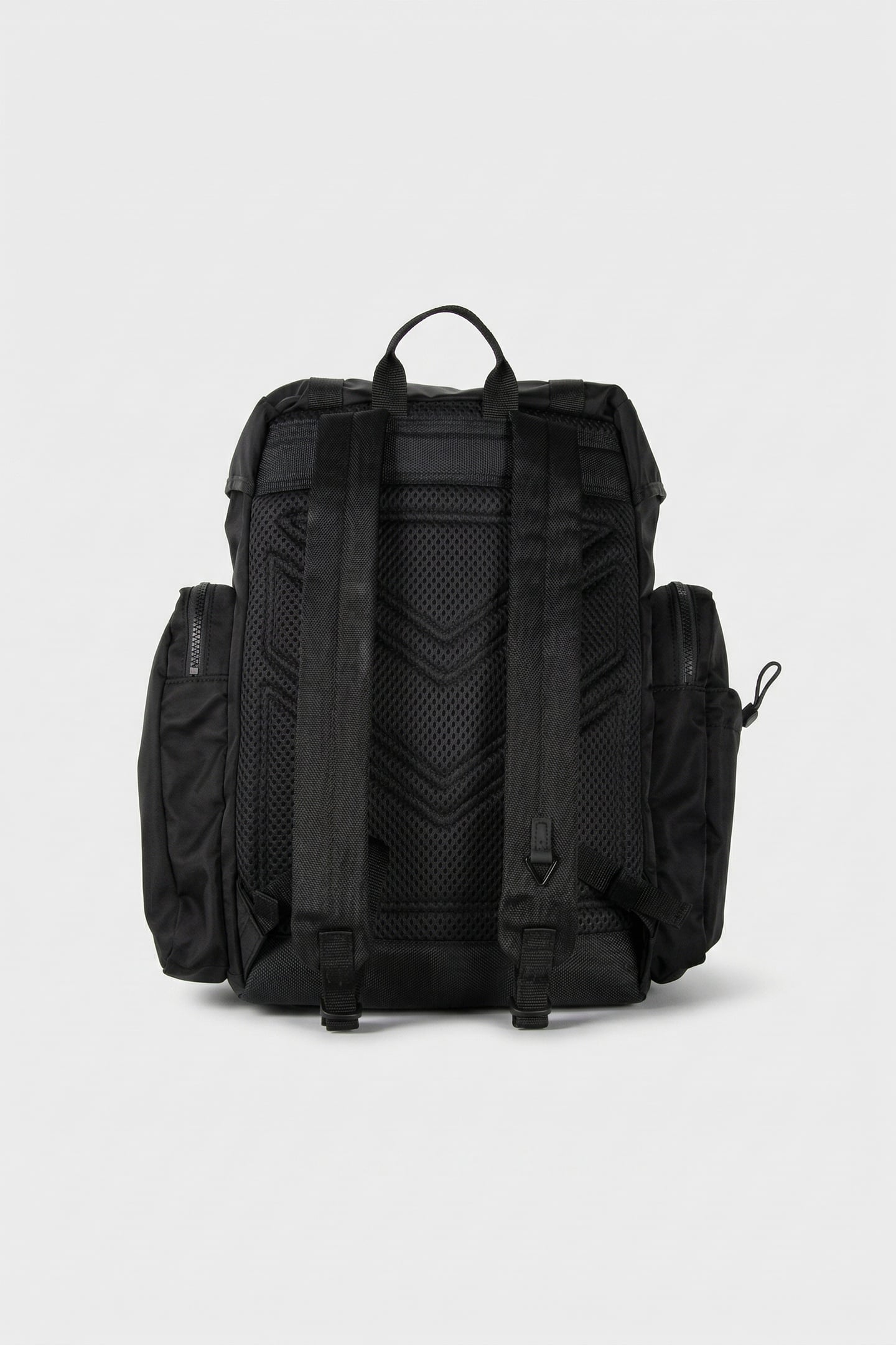 UNISEX NYLON BACKPACK BLACK 3