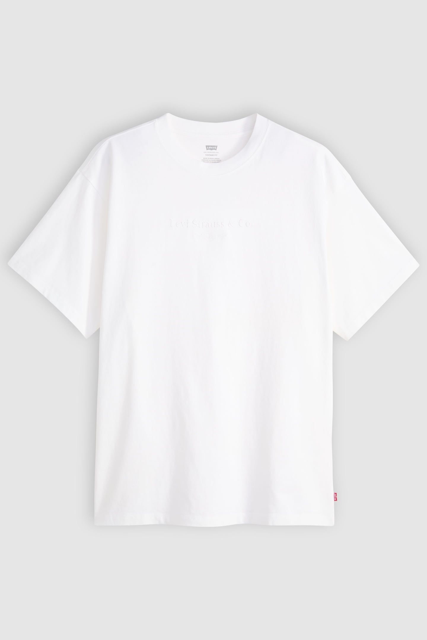 Levi's Graphic Vintage Fit Tee Maat: XL | Basic T-Shirts Outlet | Heren | Wit