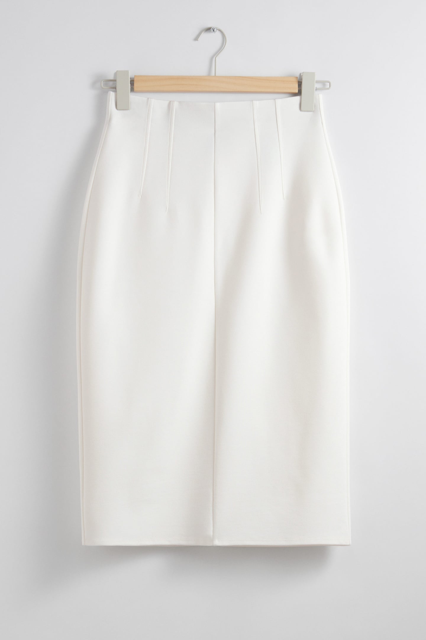 PONTUS PENCIL SKIRT WHITE 3