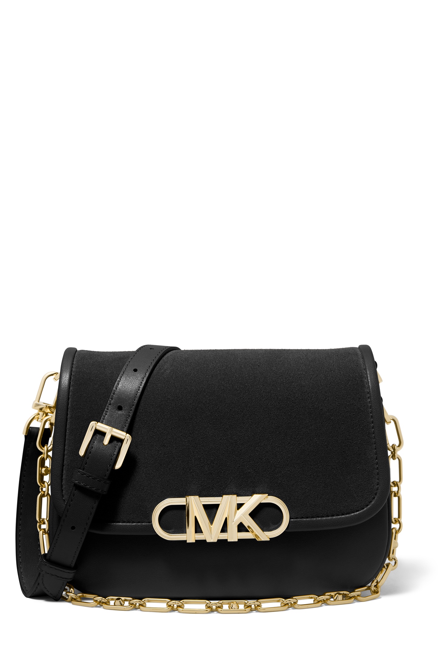 MEDIUM SADDLE MESSENGER BLACK 2