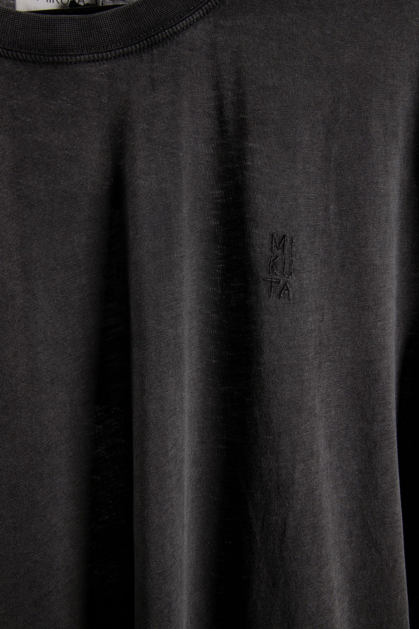 THE DARK ULTRA FADED STANDARD LOGO T-SHIRT BLACK 5