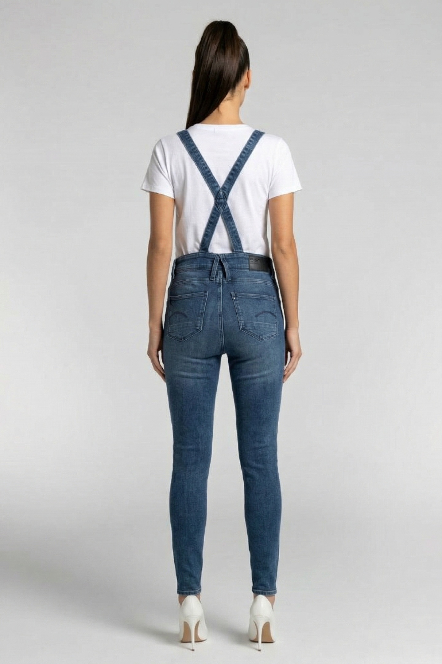LYNN HIGH WAIST SKINNY OVERALL FADED NEPTUNE BLUE 3