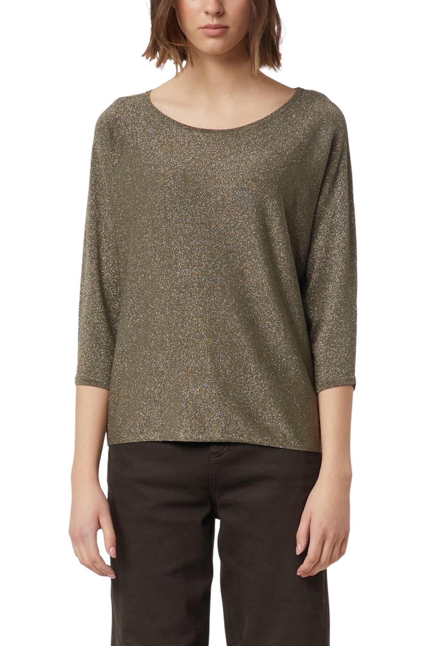 Comma Pullovers Army Green Maat: 36 | Sweaters Outlet | Dames | Groen