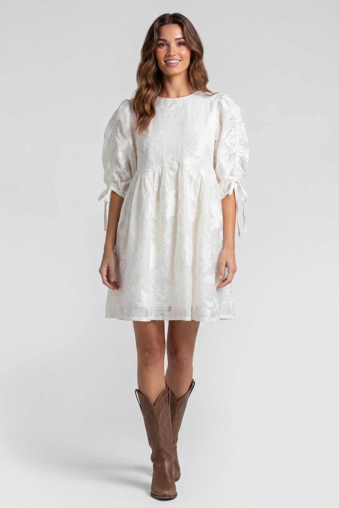 & Other Stories Allana Dress White Maat: XS | Mini Jurken Outlet | Dames | Wit