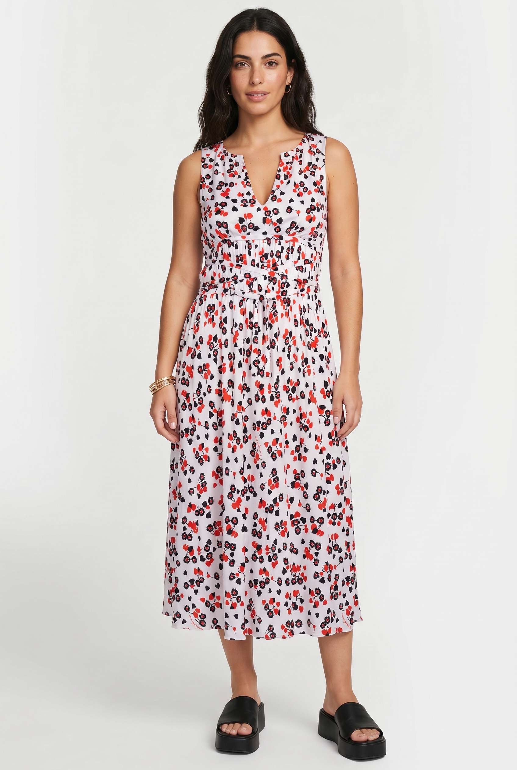 Moschino Dress White Maat: 42 | Midi Jurken Outlet | Dames | Wit