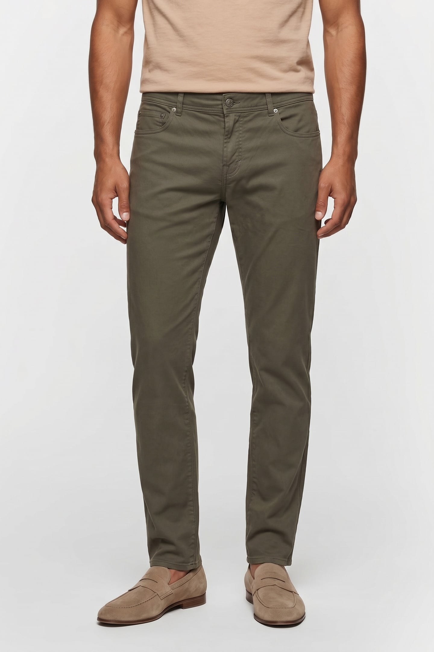 Brooks Brothers 5 Pockets Regular Cotton Military Maat: W34 | Chino's Outlet | Heren | Bruin
