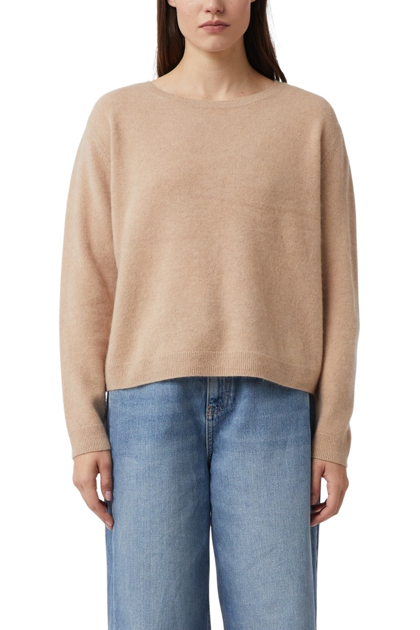 Comma Pullover Beige Maat: 34 | Sweaters Outlet | Dames | Beige