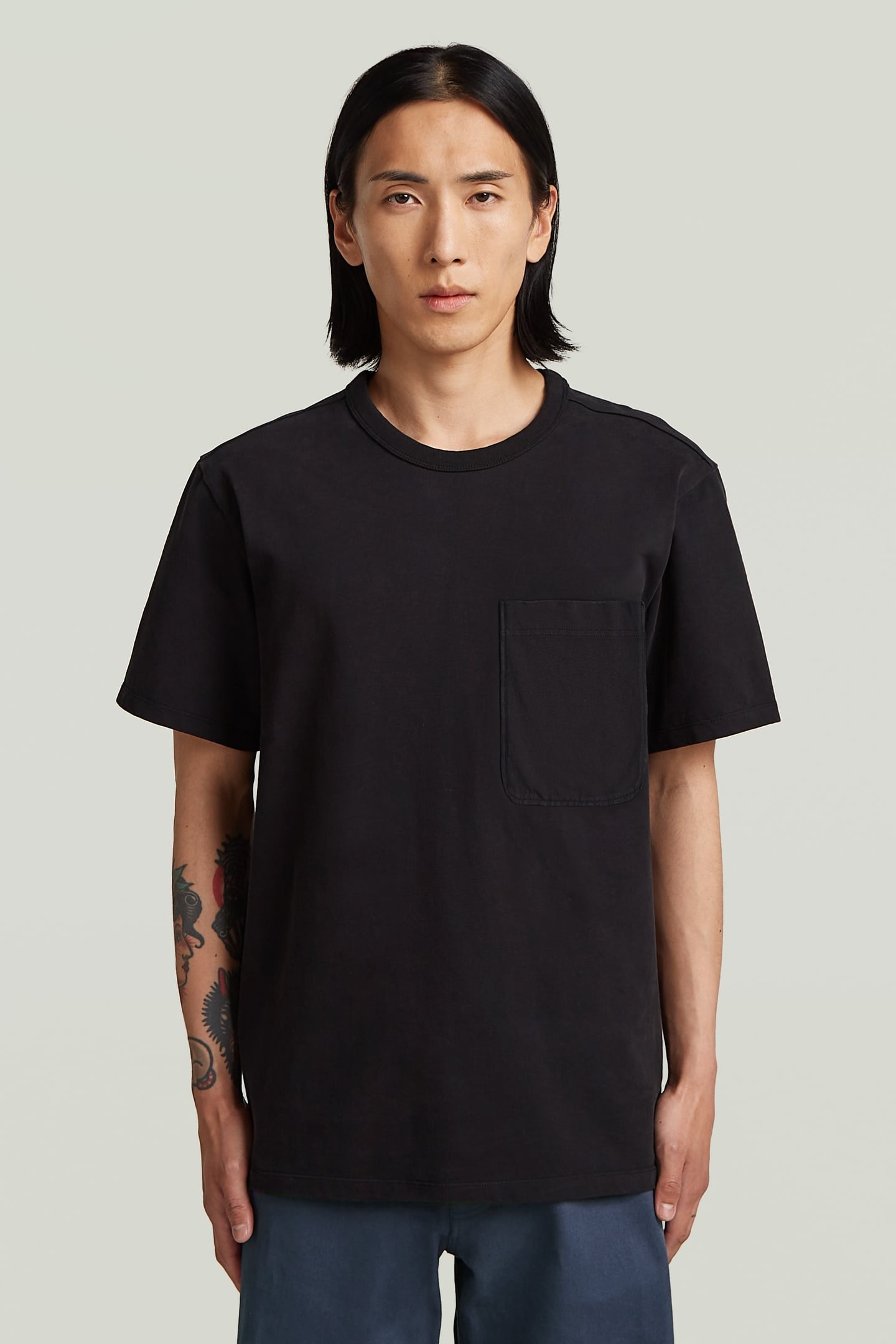 G-Star Mn Nuag Regular R T S/s Black Maat: M | Basic T-Shirts Outlet | Heren | Zwart