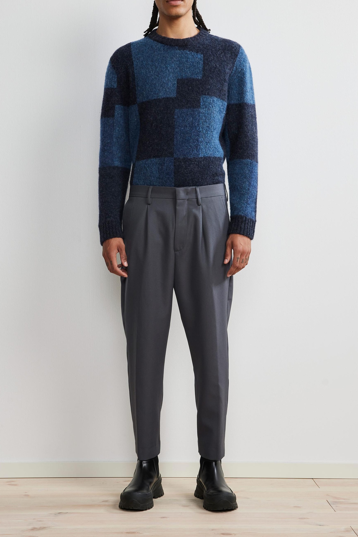 NN.07 Bill 1684 Tailored Pants — Slim Fit Maat: W33L32 | Tailored Broeken Outlet | Heren | Grijs