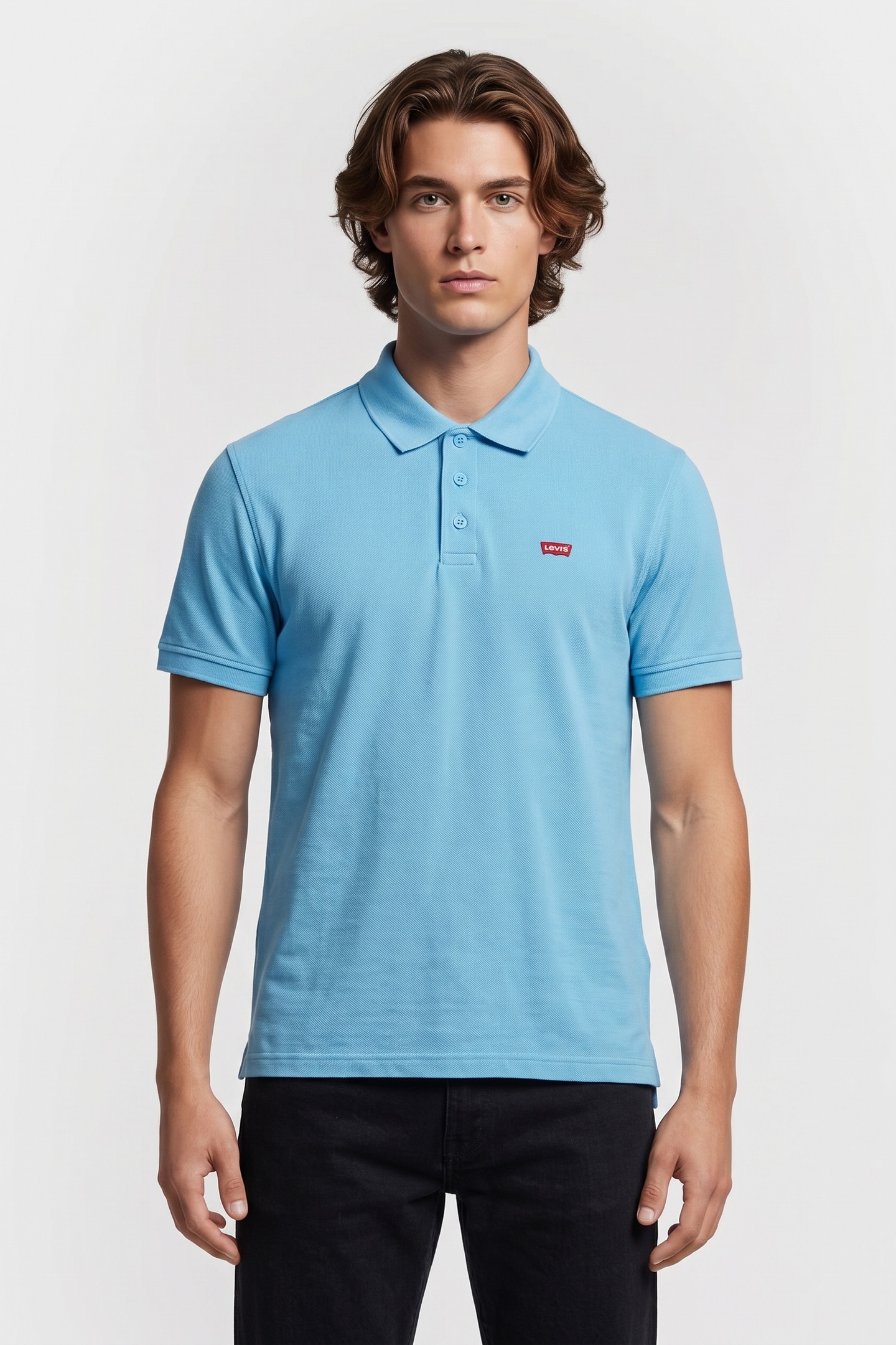Levi's Levis Hm Polo Heritage Blue Maat: M | Poloshirts Outlet | Heren | Blauw