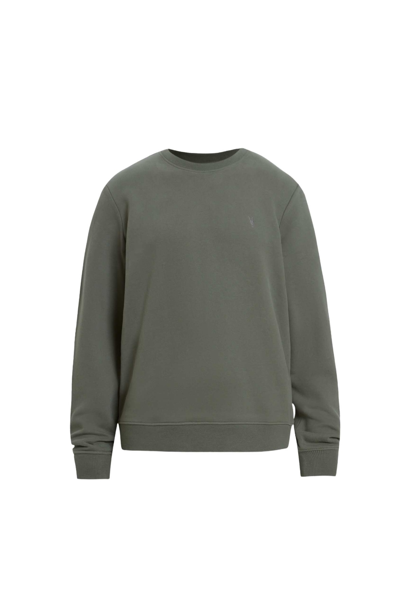 AllSaints Raven Crew Gastor Green Maat: XXL | Sweaters Outlet | Heren | Groen