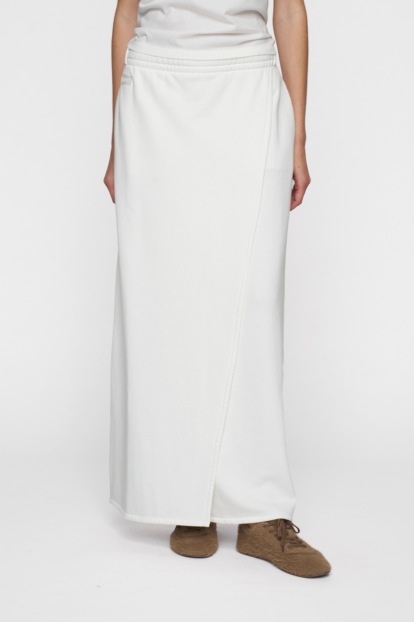 10DAYS Wrap Skirt Ecru Maat: M | Maxi Rokken Outlet | Dames | Wit
