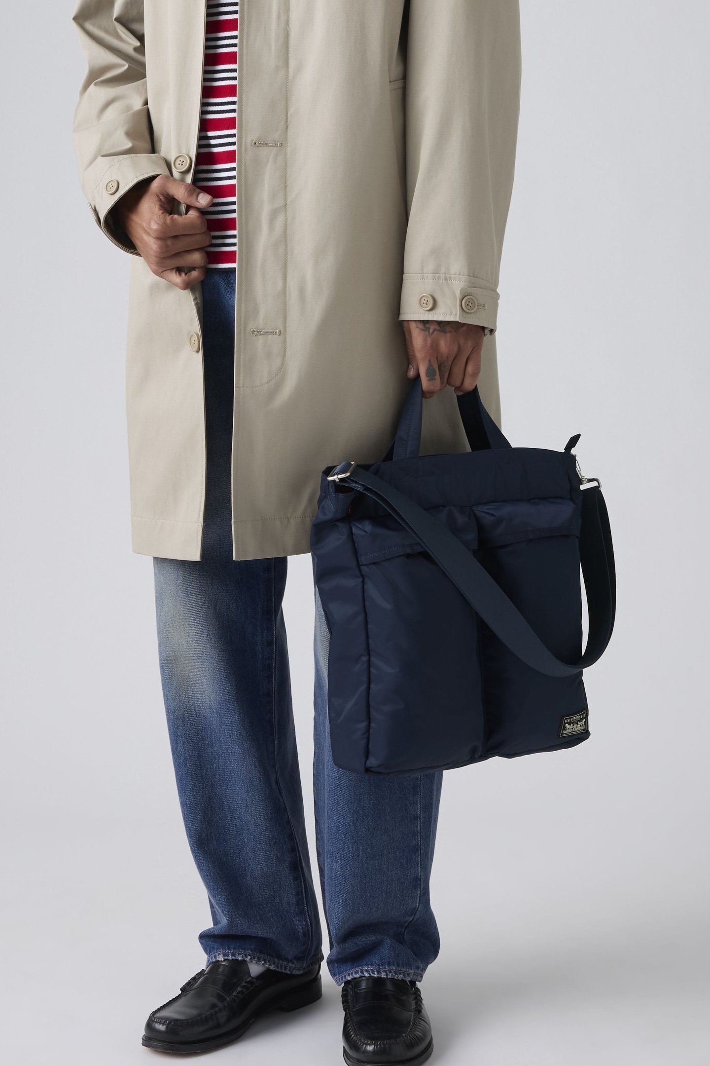 Levi's ® Mission Bay Tote Maat: OS | Tassen Outlet | Heren | Blauw