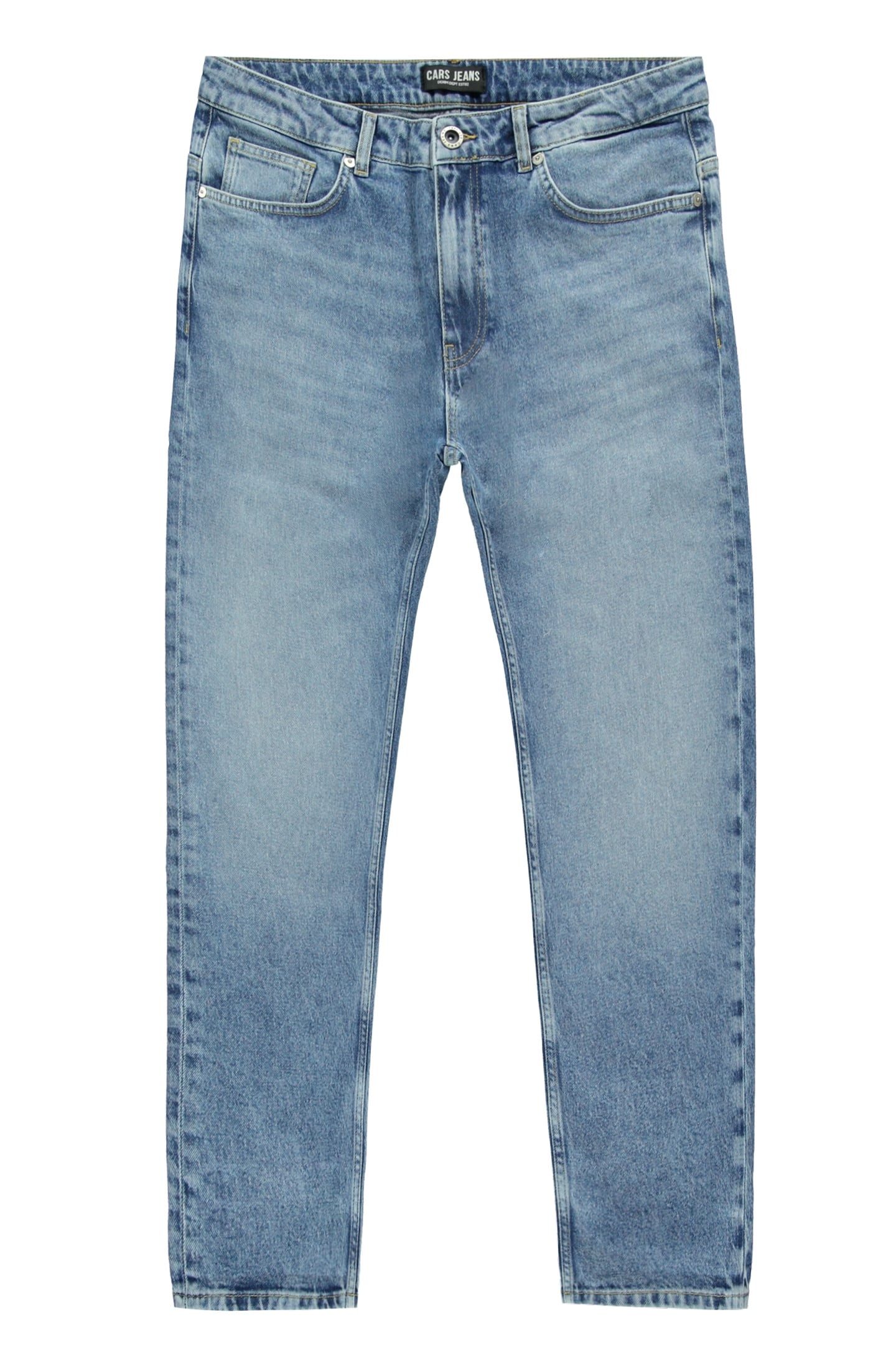 Cars Jeans Wharf Denim Stone Used Maat: W30L32 | Straight Jeans Outlet | Heren | Blauw