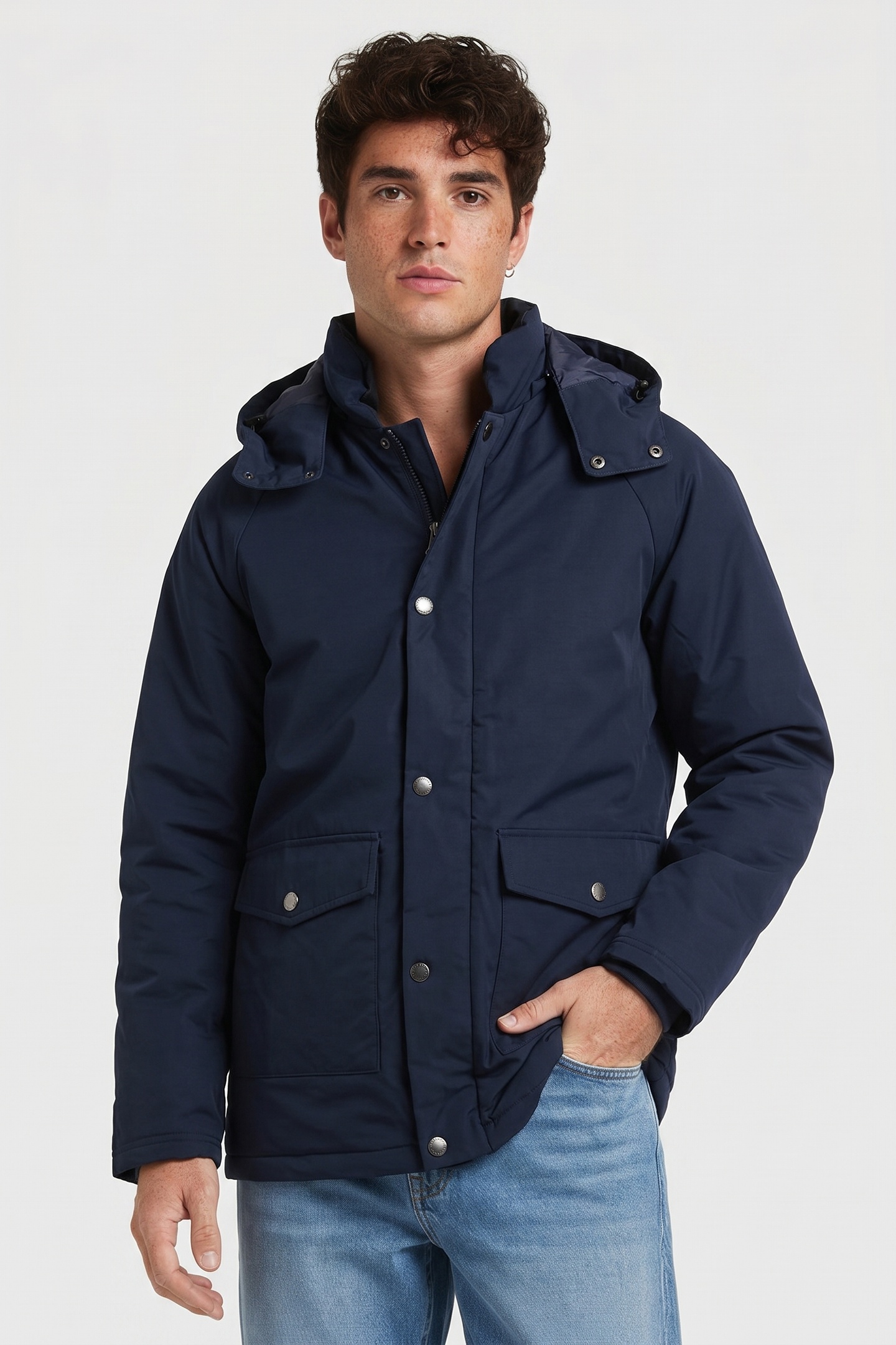 Brooks Brothers Down Jacket Navy Maat: S | Winterjassen Outlet | Heren | Blauw