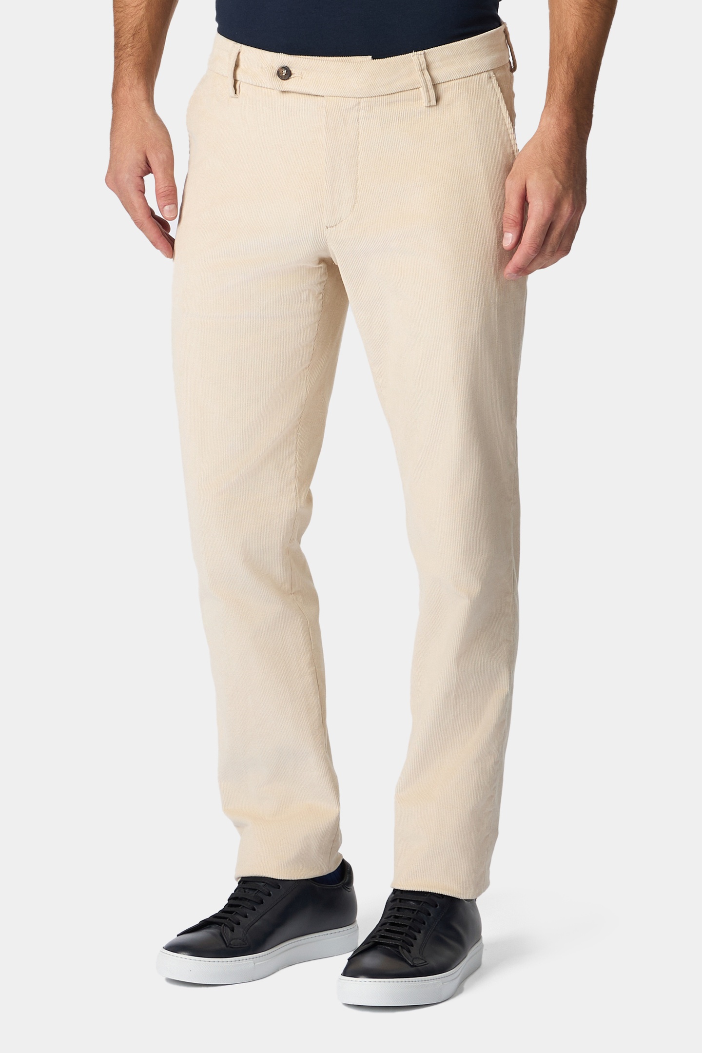 Brooks Brothers Slim Fit Cotton Corduroy Chinos Beige Maat: W33 | Chino's Outlet | Heren | Beige