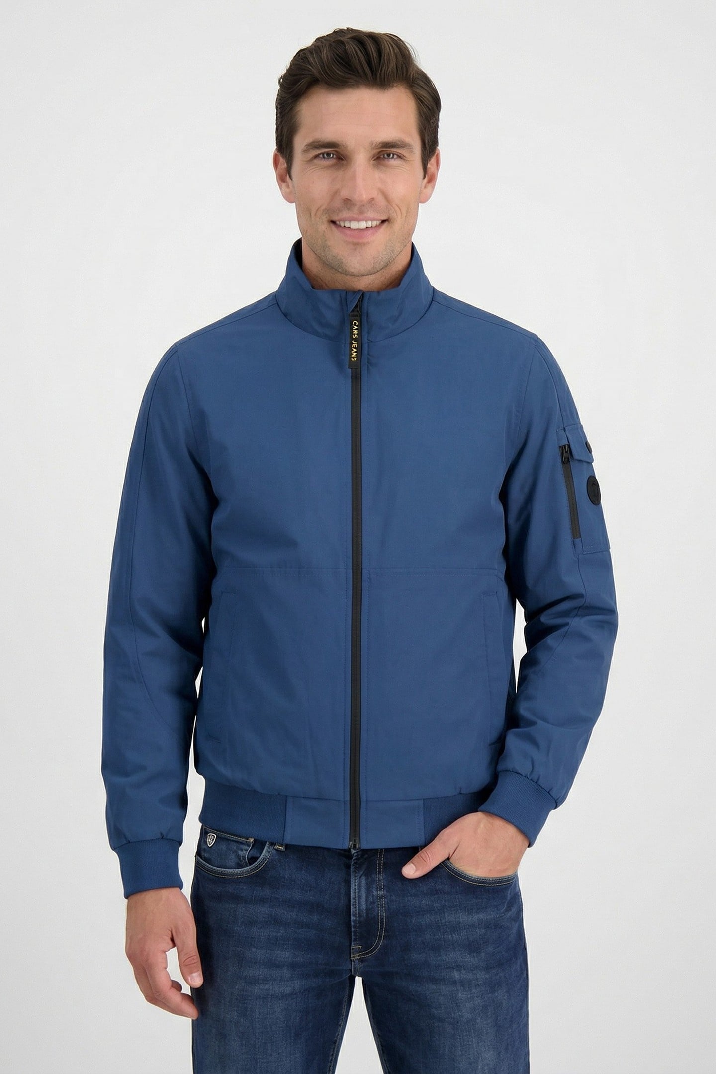 Cars Jeans Yetur Polyester/ Elestan Indigo Maat: XXL | Bomberjacks Outlet | Heren | Blauw