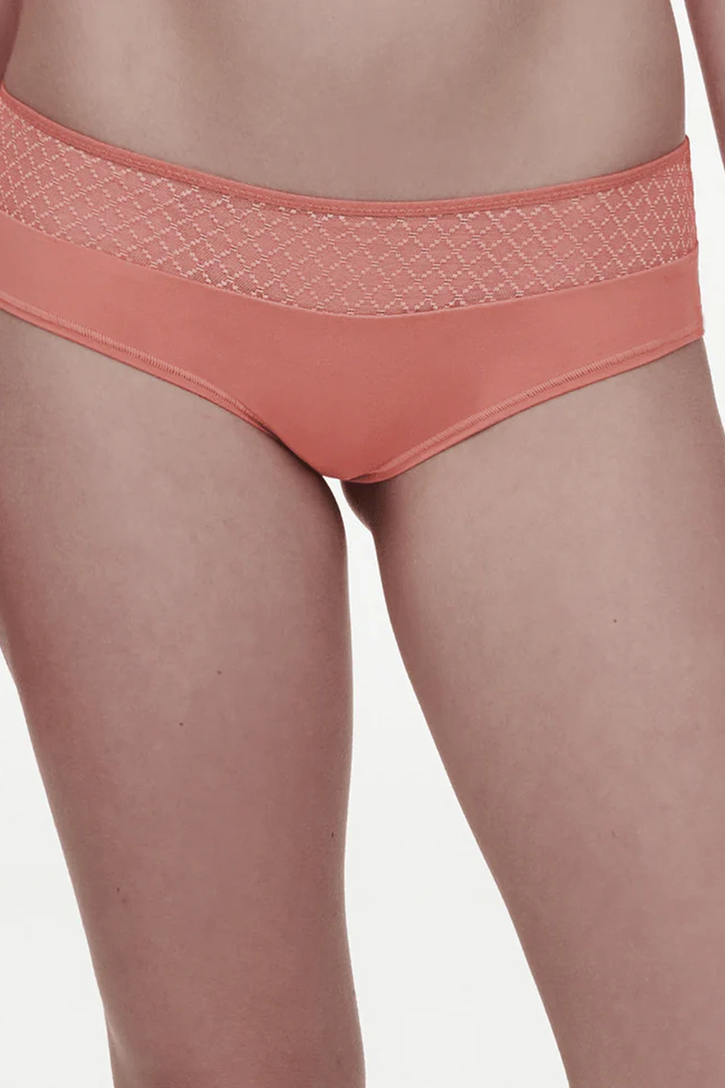 Chantelle Co Bo. Shorty Covering Std W. Rose Canyon Maat: 42 | Slipjes Outlet | Dames | Blauw