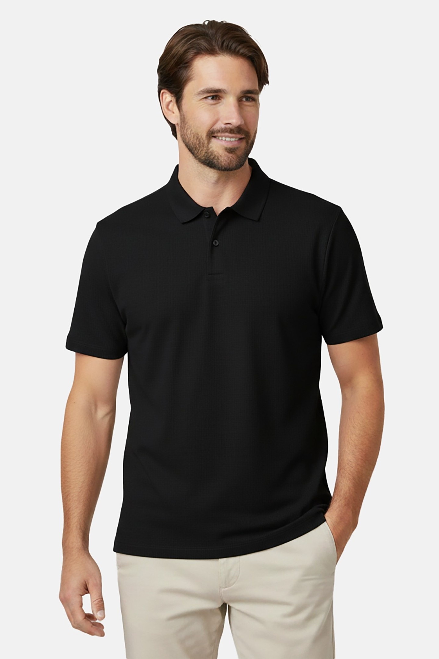 Cars Jeans Deaglan Polo Black Maat: M | Poloshirts Outlet | Heren | Zwart