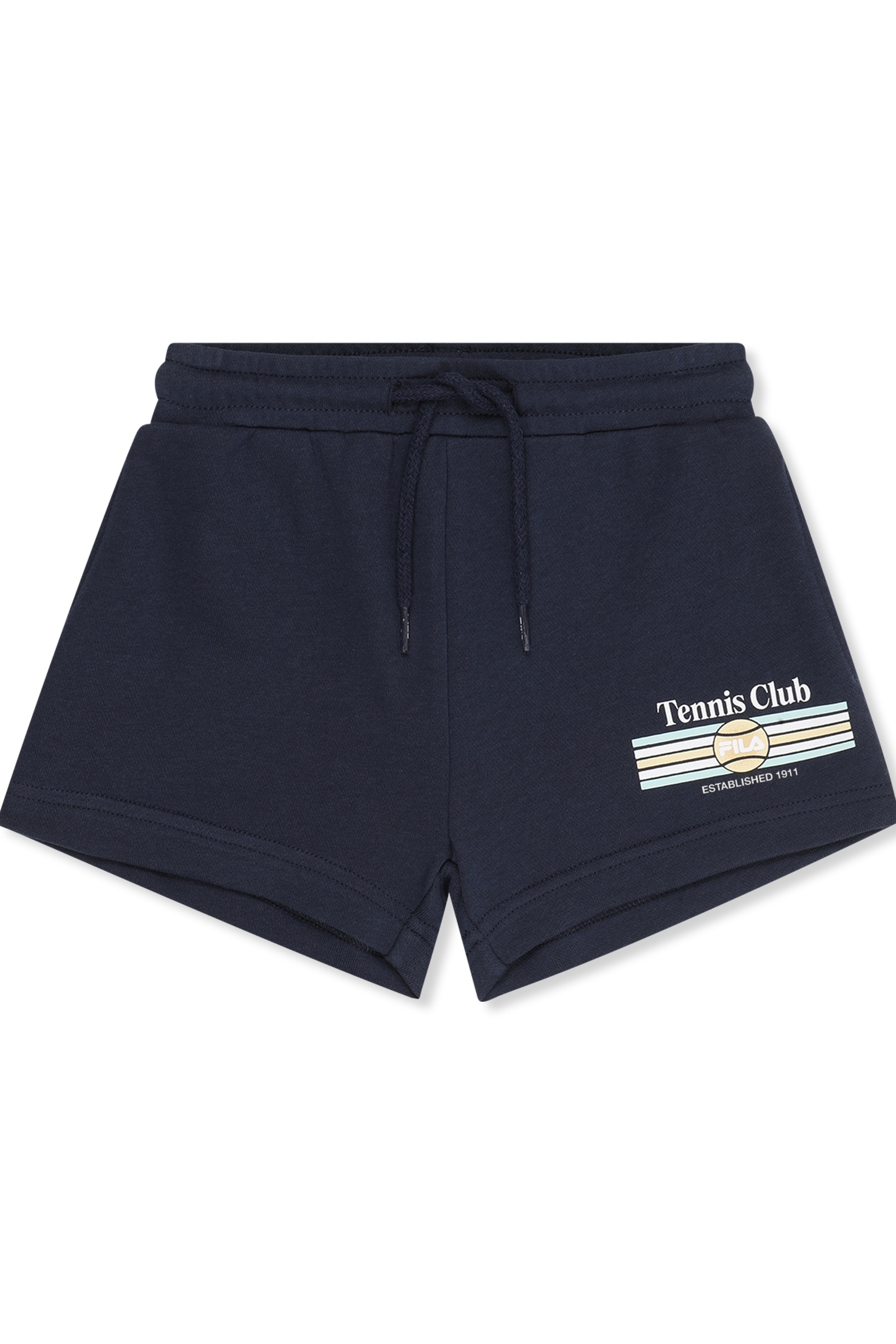 FILA Coltano Regular Graphic Sweat Shorts Black Iris Maat: 122/128 | Broeken Outlet | kids | Blauw