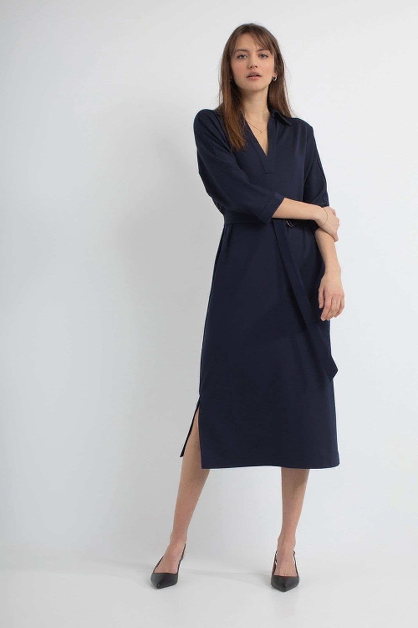 PEARL DRESS DARK NAVY 1