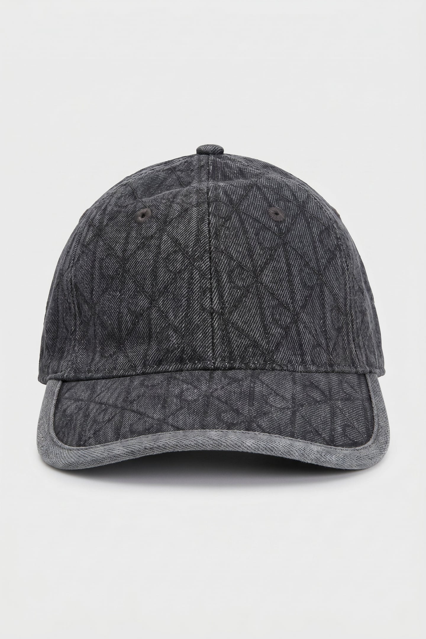 Calvin Klein Denim Emblem Burnout Cap Charcoal Gray Maat: OS | Hoeden Outlet | Dames | Grijs