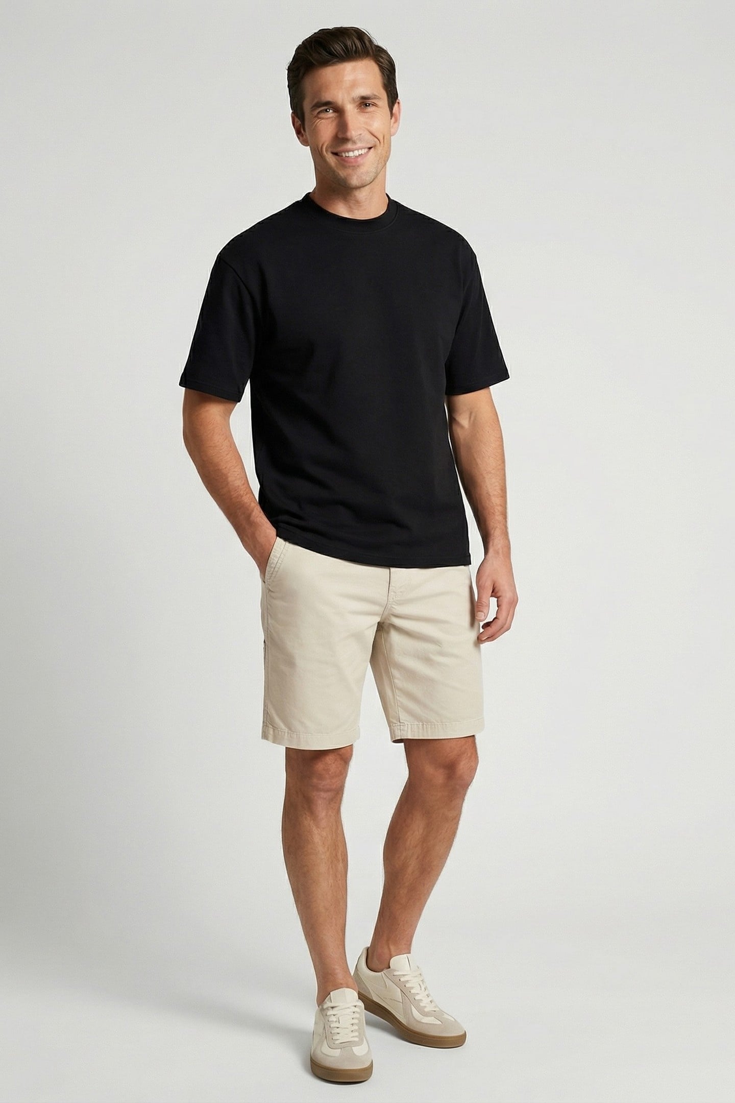 Cars Jeans Carter Short Sand Maat: XS | Korte Broeken Outlet | Heren | Beige