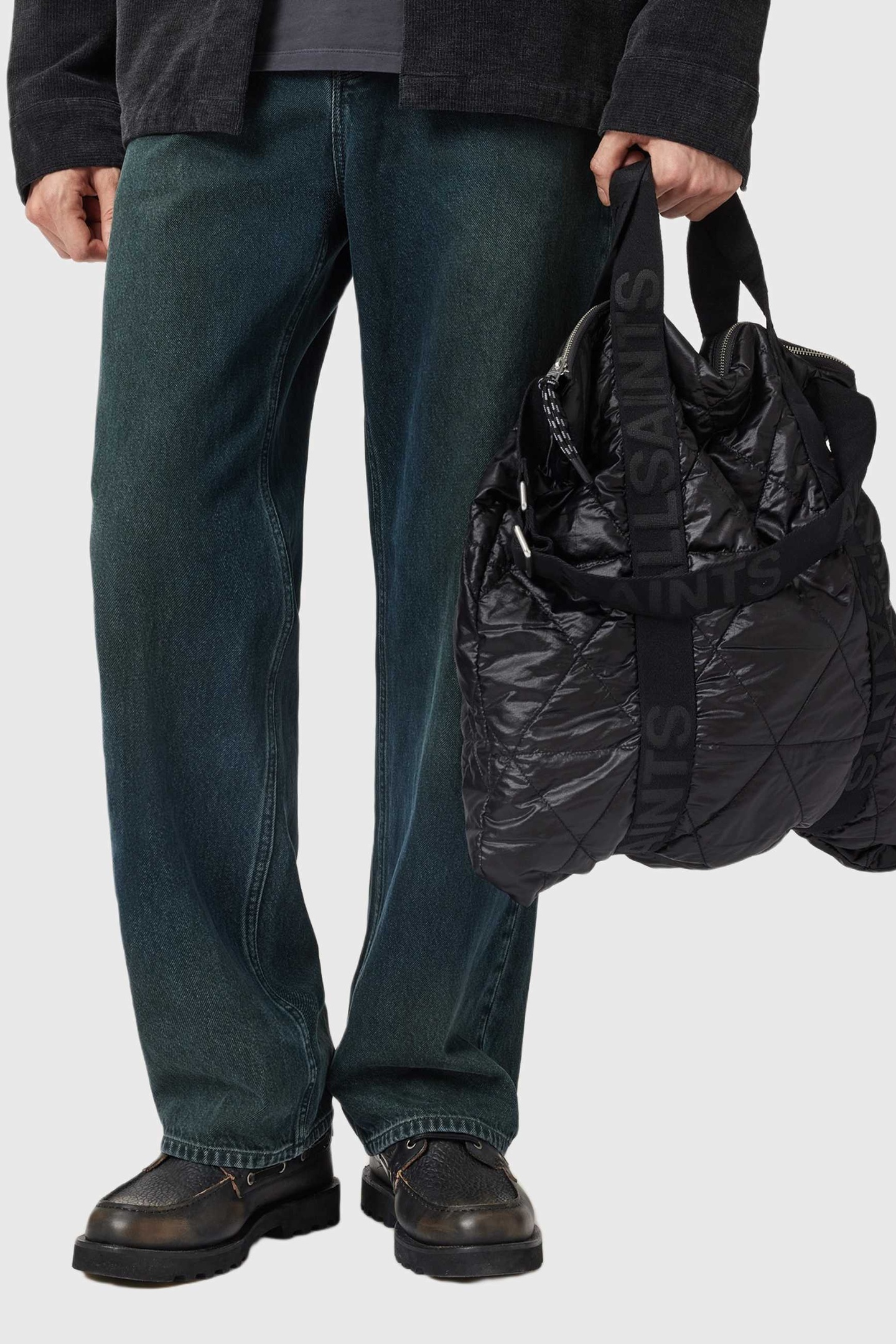 AllSaints Kei Quilt Backpack Black Maat: OS | Rugzakken Outlet | Heren | Zwart