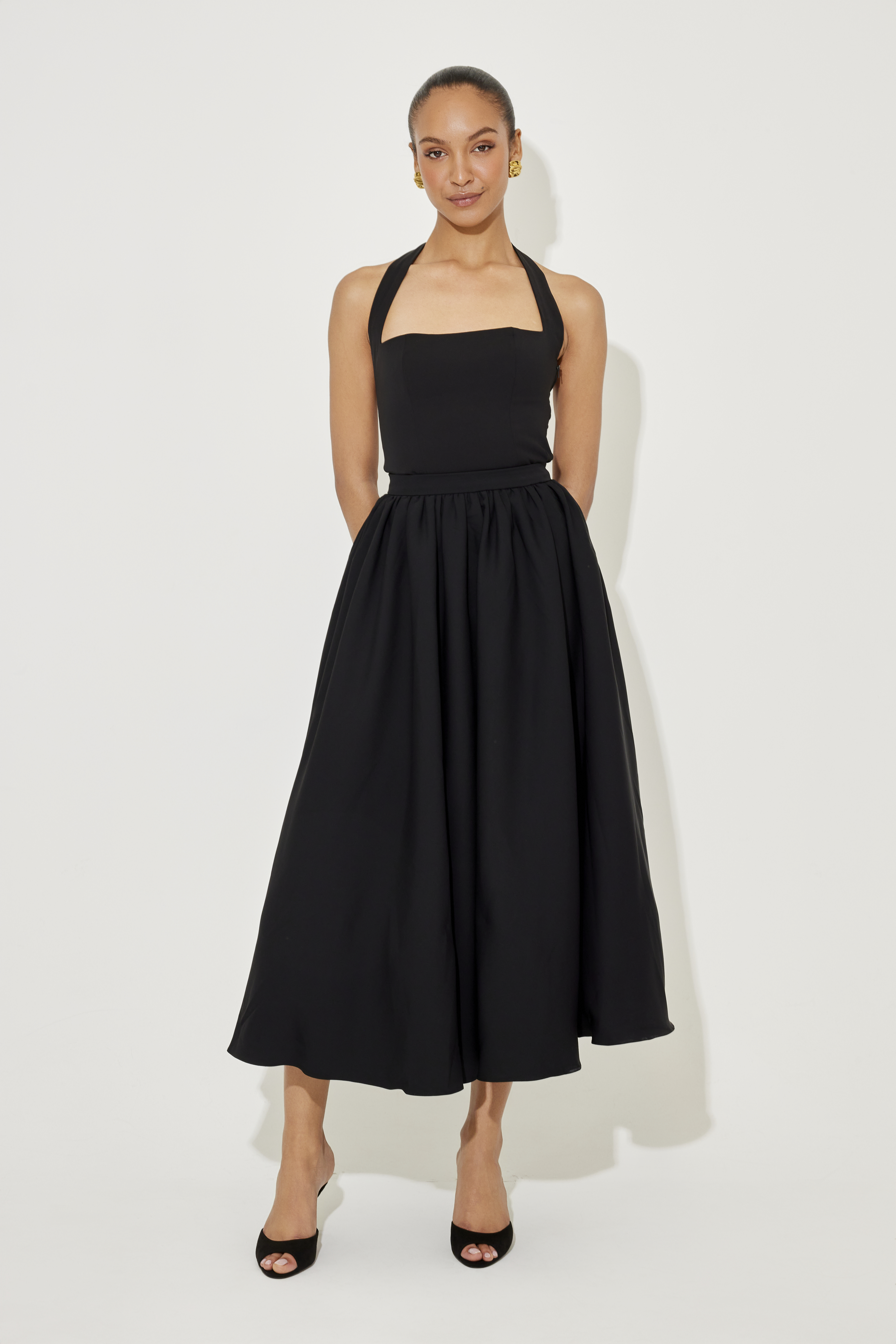 Odd Muse Maxi Skirt Black Maat: XXL | Maxi Rokken Outlet | Dames | Zwart