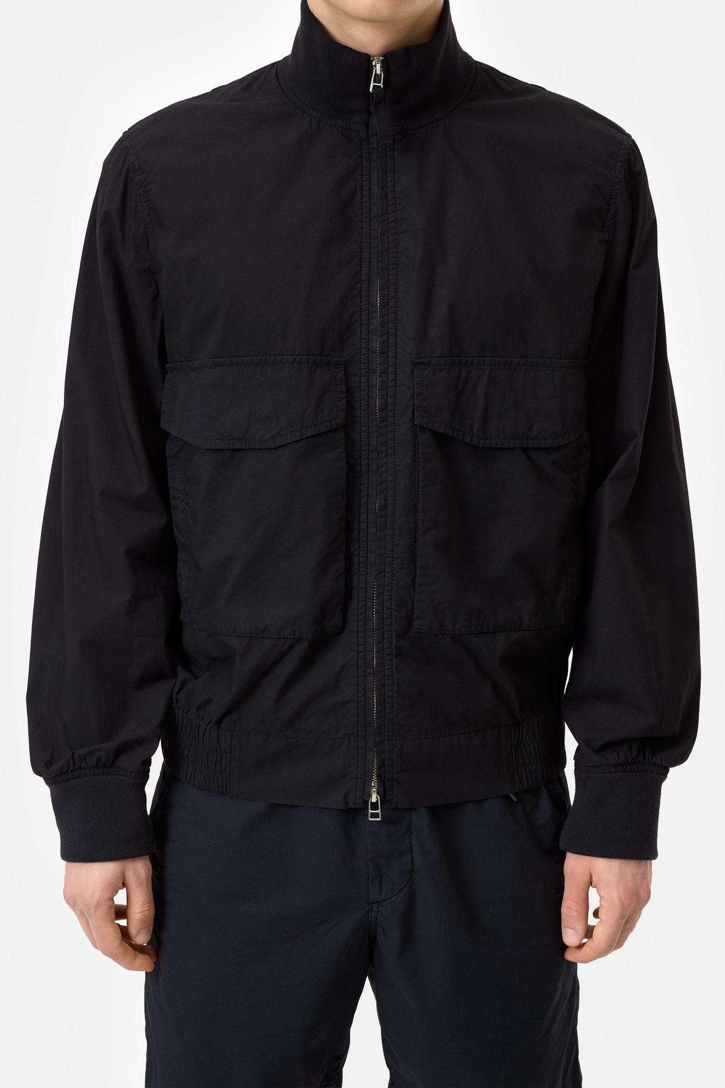 Closed Light Deck Jacket Black Maat: S | Bomberjacks Outlet | Heren | Zwart