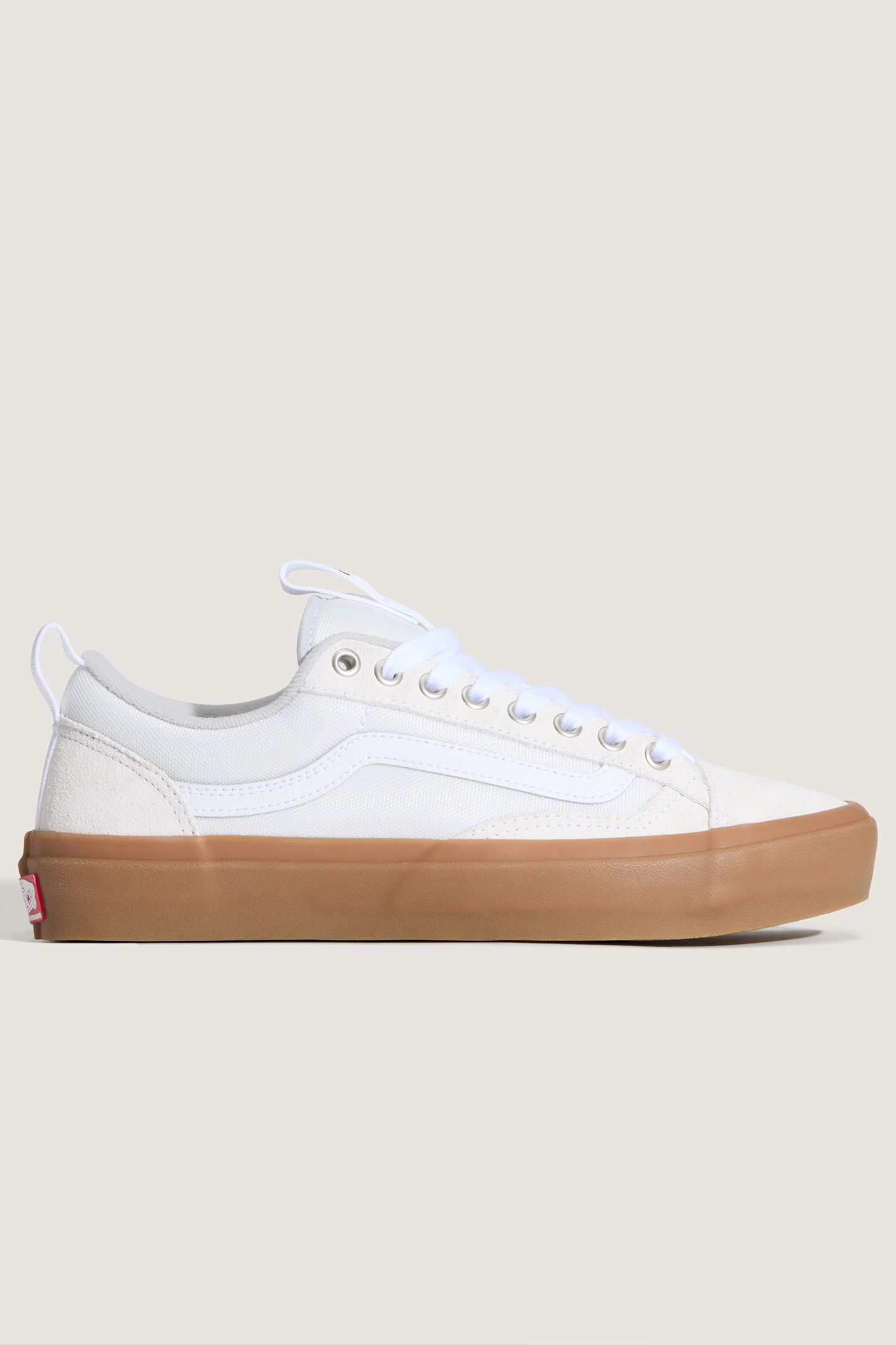 Vans Unisex Skate Old Skool 36 + White/gum Maat: 40 | Sneakers Outlet | Unisex | Bruin
