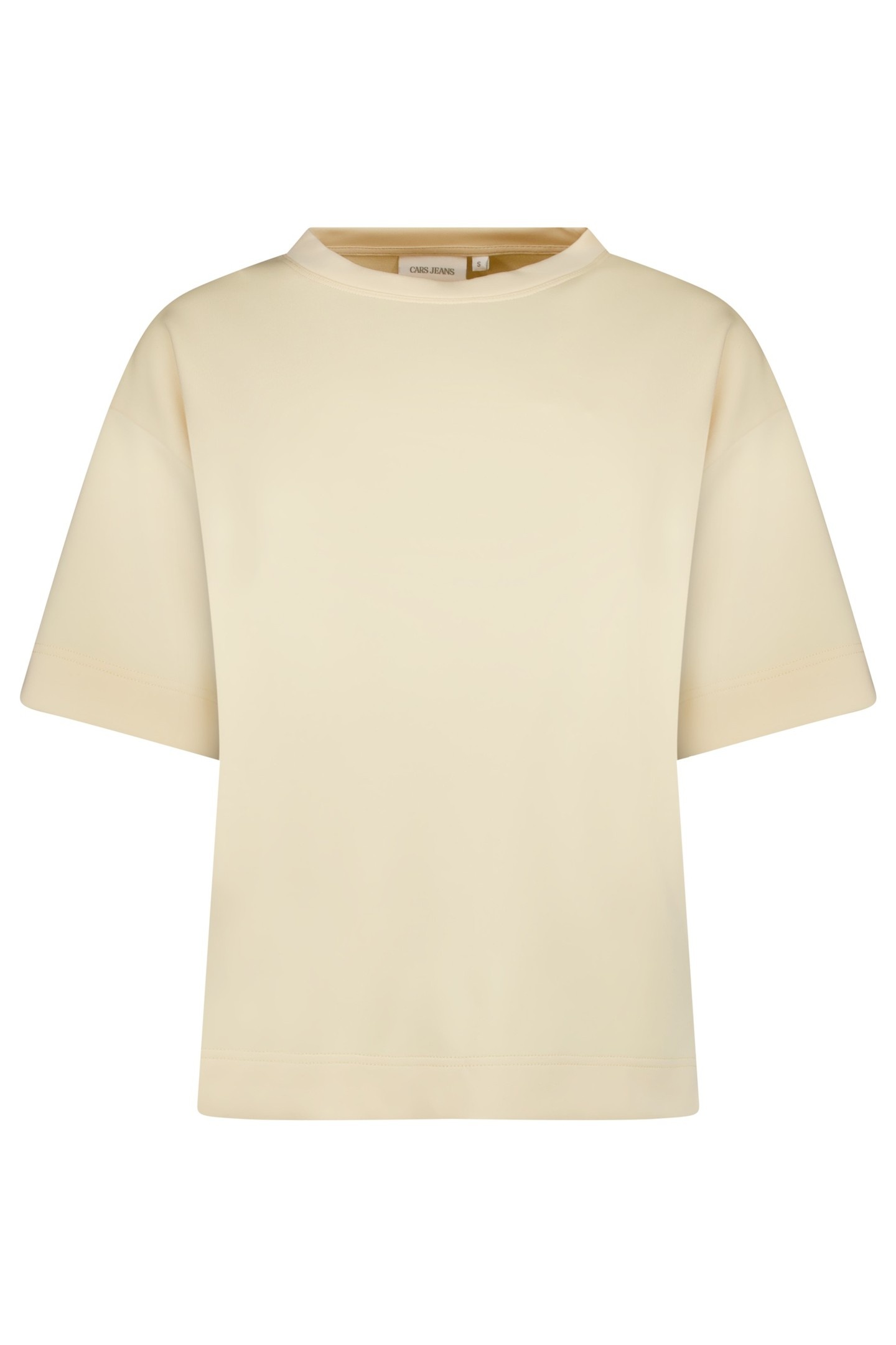 Cars Jeans Momo Ts Sand Maat: M | Tops Outlet | Dames | Beige