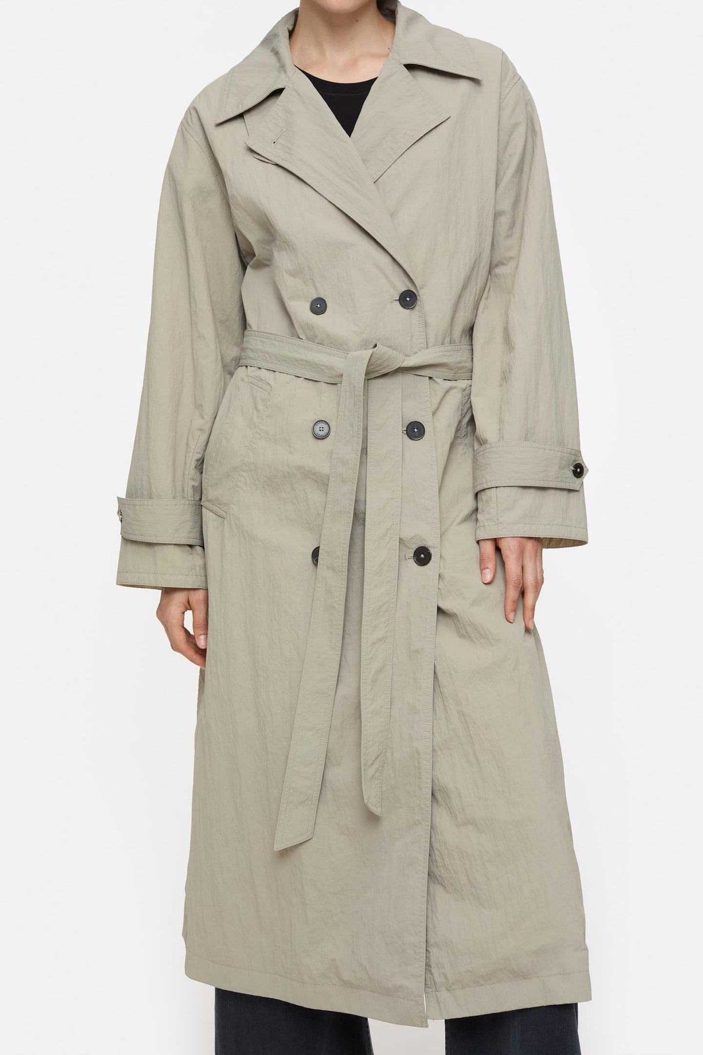 Closed Trench Warm Sand Maat: S | Trenchcoats Outlet | Dames | Beige